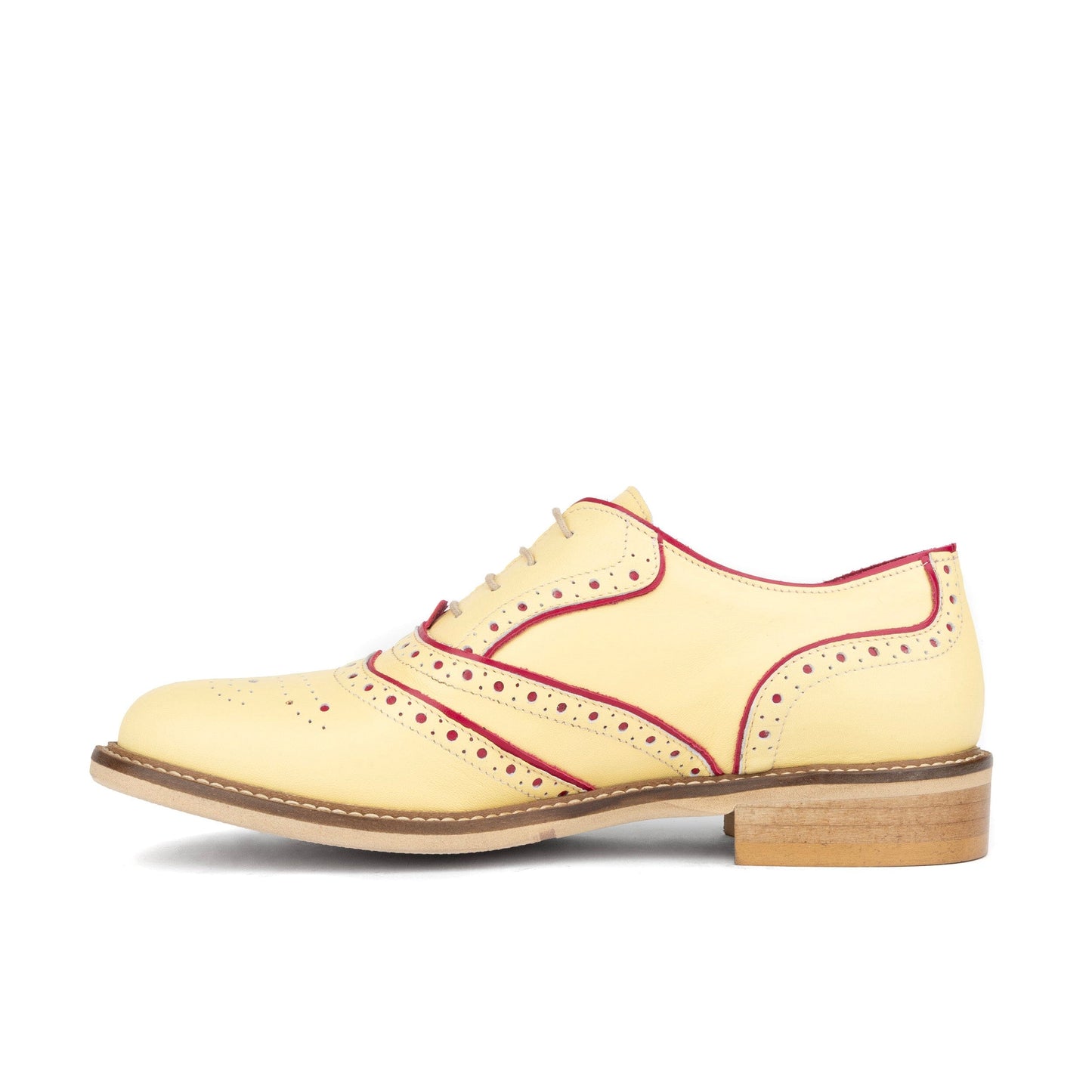 Brick Lane - Pastel Yellow Womens Shoes Embassy London 