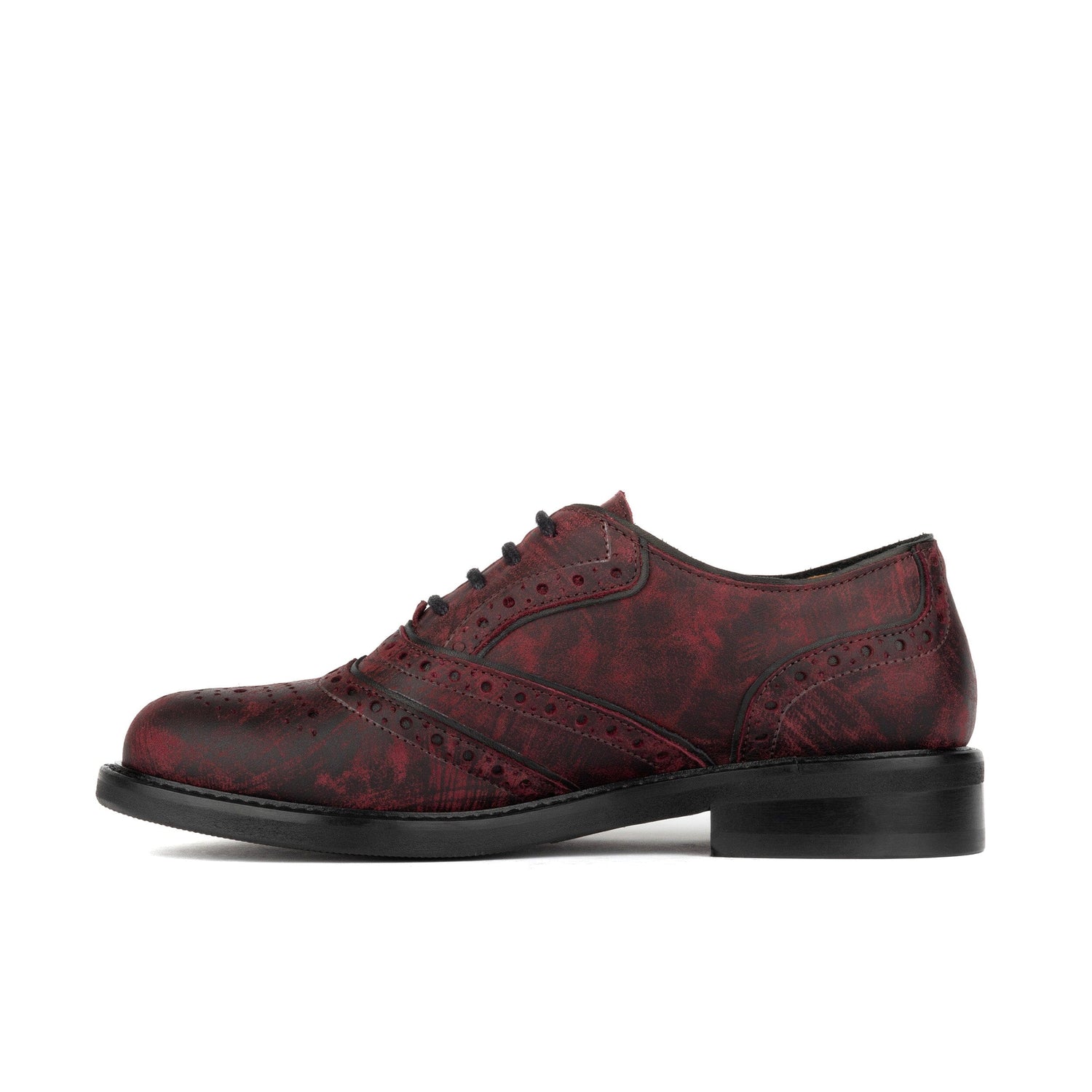 Brick Lane - Burgundy Womens Shoes Embassy London 