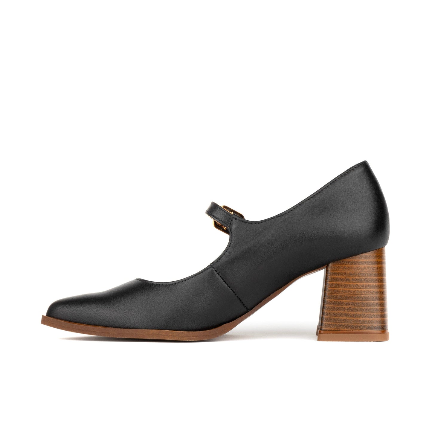 Hyde - Black - Women's Leather Mary Jane Pump Womens Heels Embassy London 