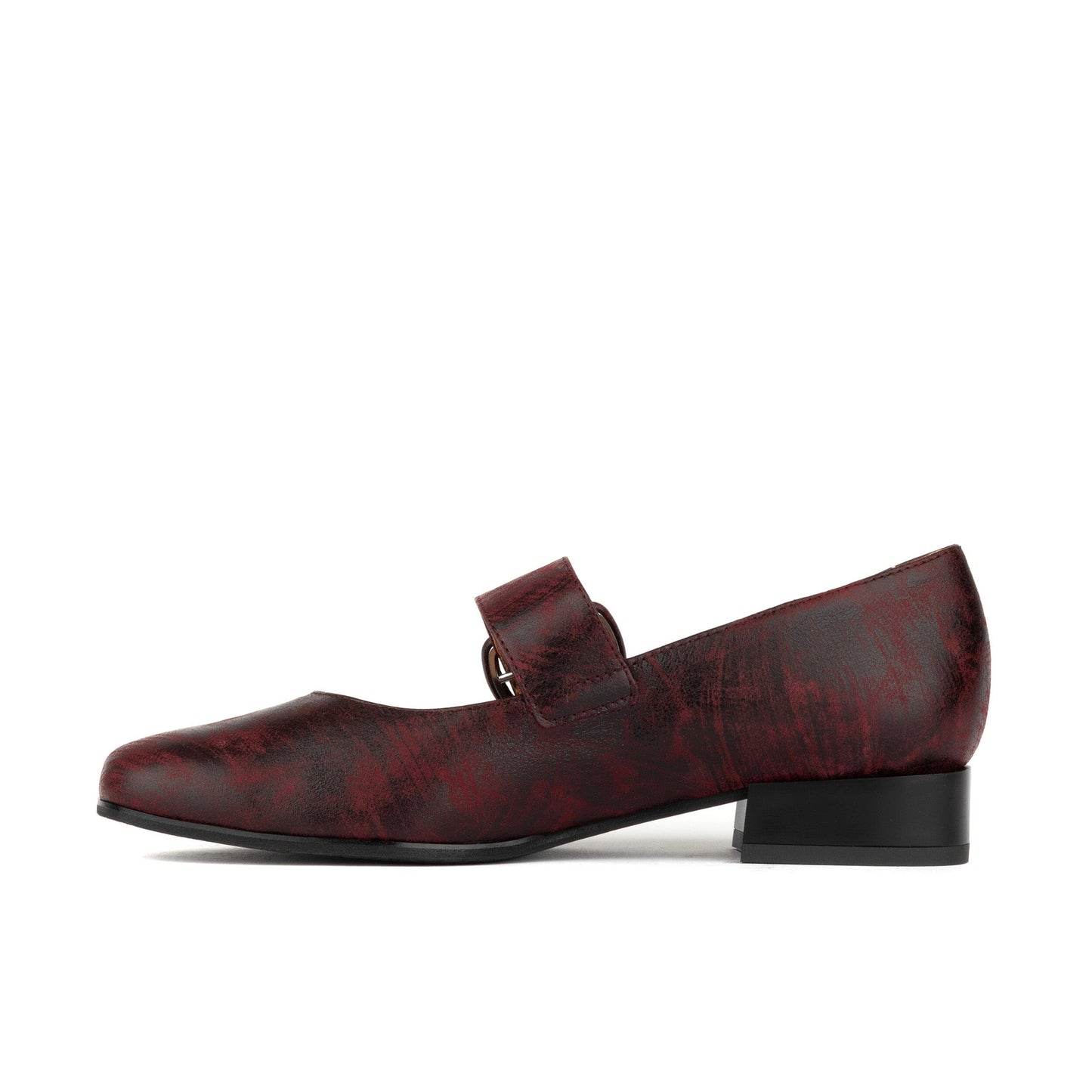 Bliss - Burgundy Womens Loafers Embassy London 