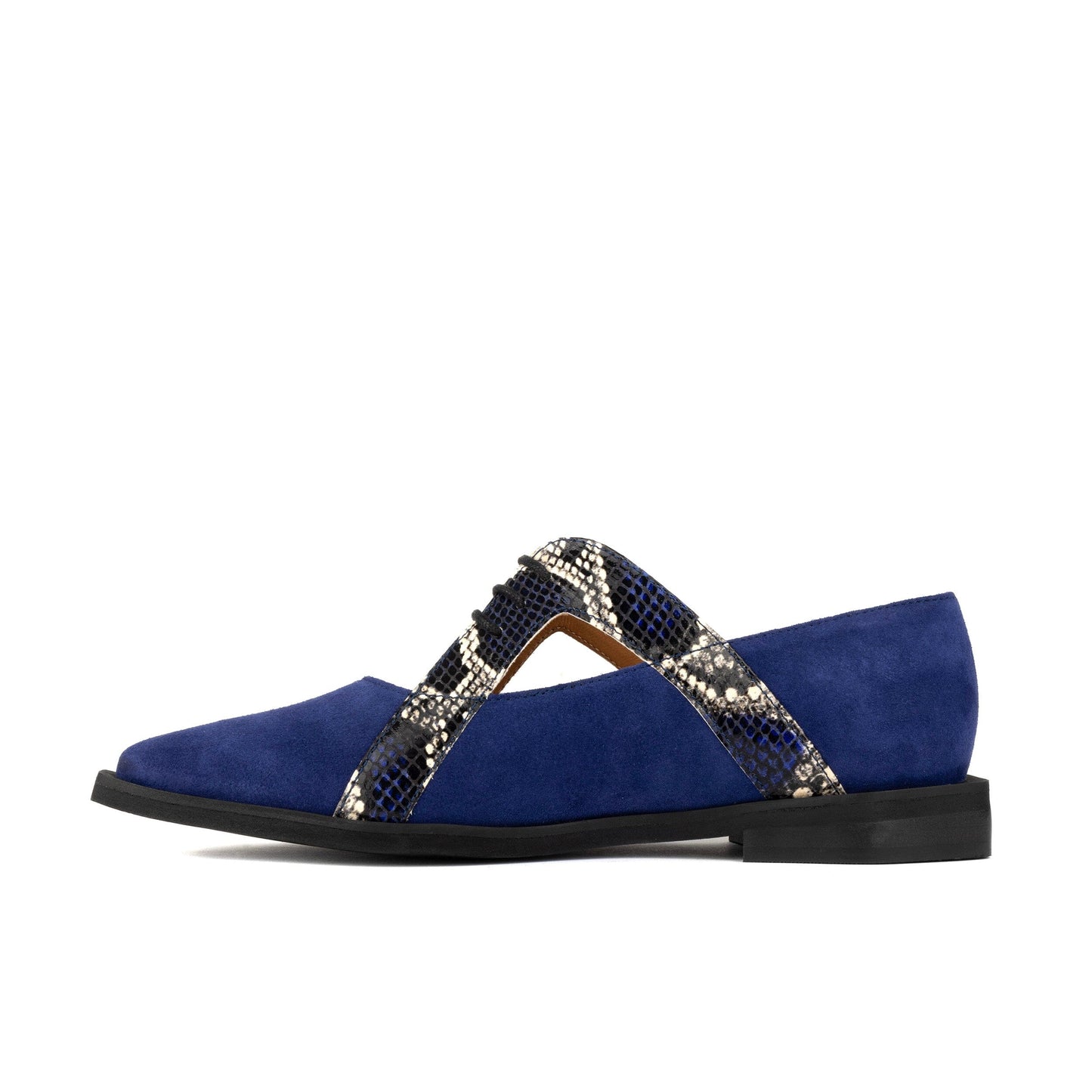 Harlowe - Blue Snake Womens Shoes Embassy London 