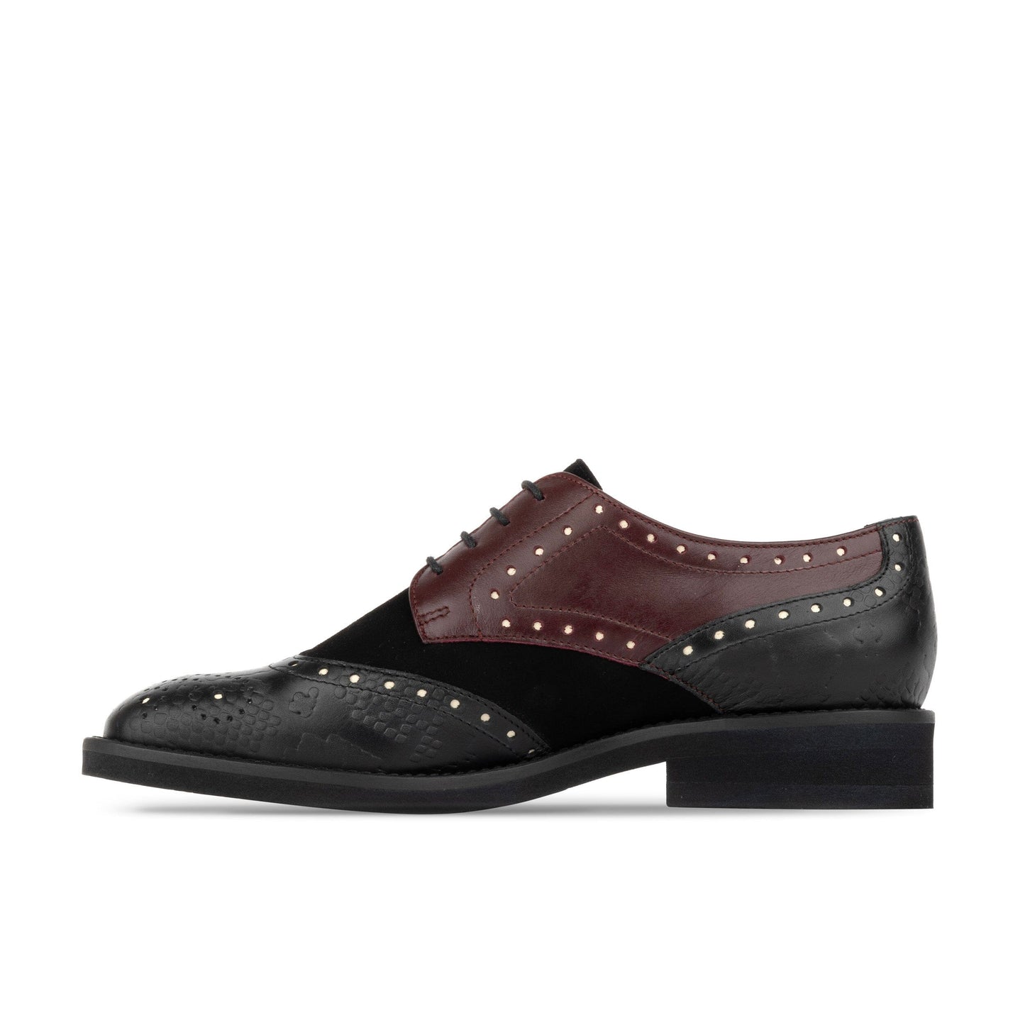 Eton - Burgundy & Snake Womens Shoes Embassy London 