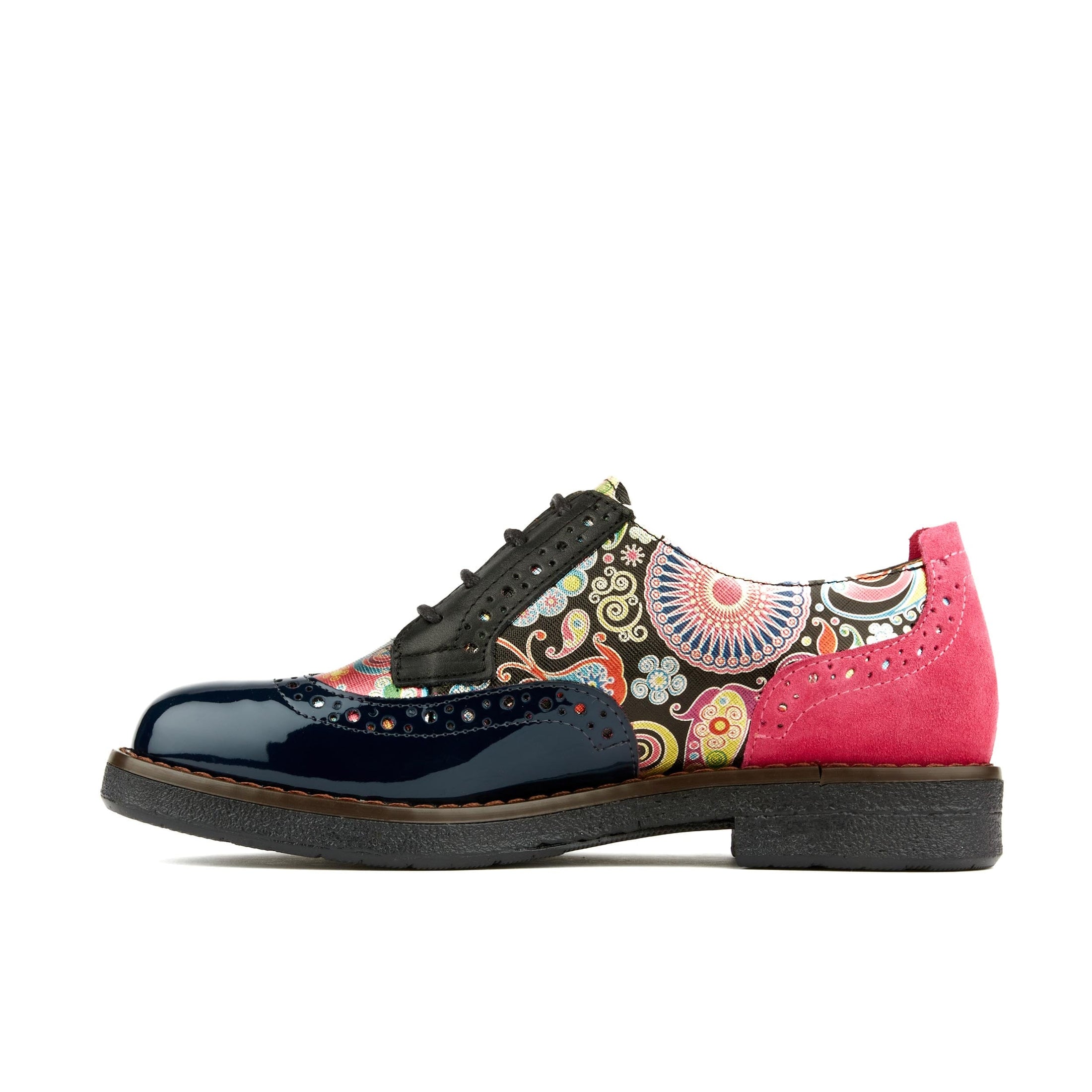 The Artist Navy Pink | Women's Oxford Shoes | Embassy London USA