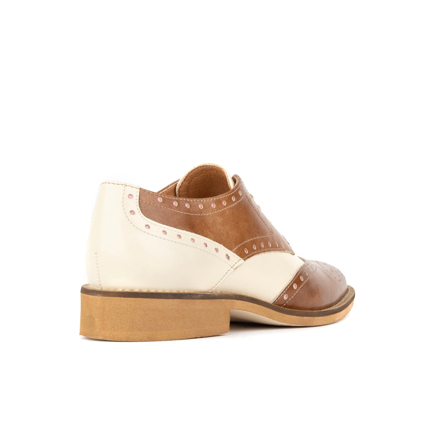 Women's Oxford Shoes Tan Off White Embassy London Eton – Embassy London USA Women's Oxford Shoes Tan Off White Embassy London Eton – Embassy London USA