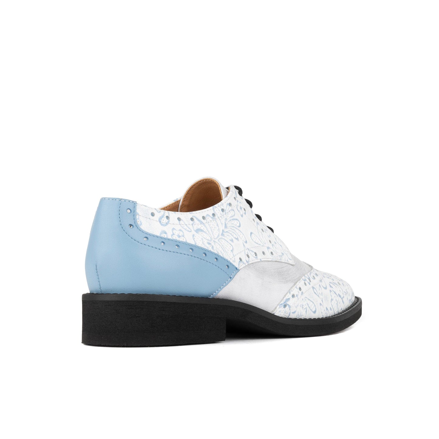 Eton - White Flowers Womens Shoes Embassy London 