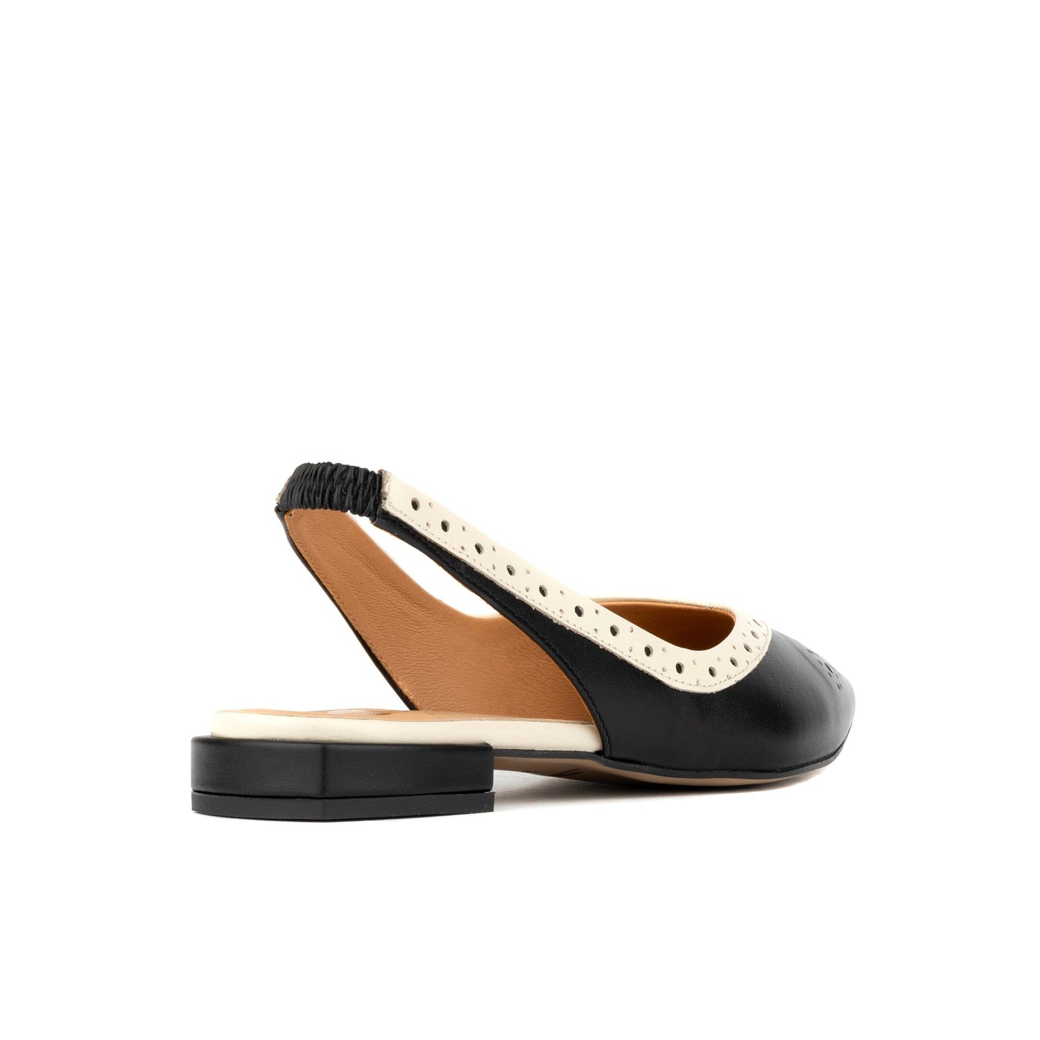 Holly - Black & Cream Womens Sandals Embassy London 