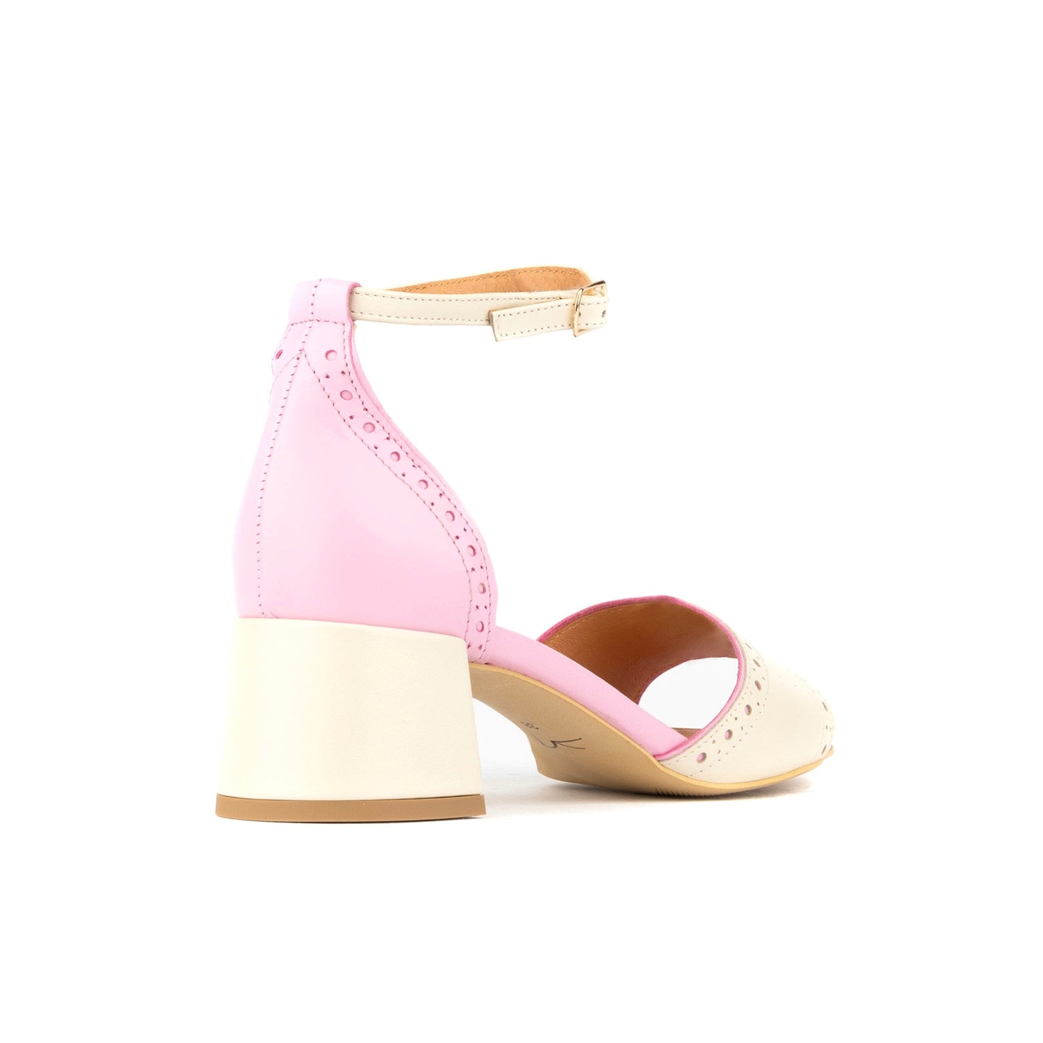 Croupier - Pink & White Pastel Womens Heels Embassy London 