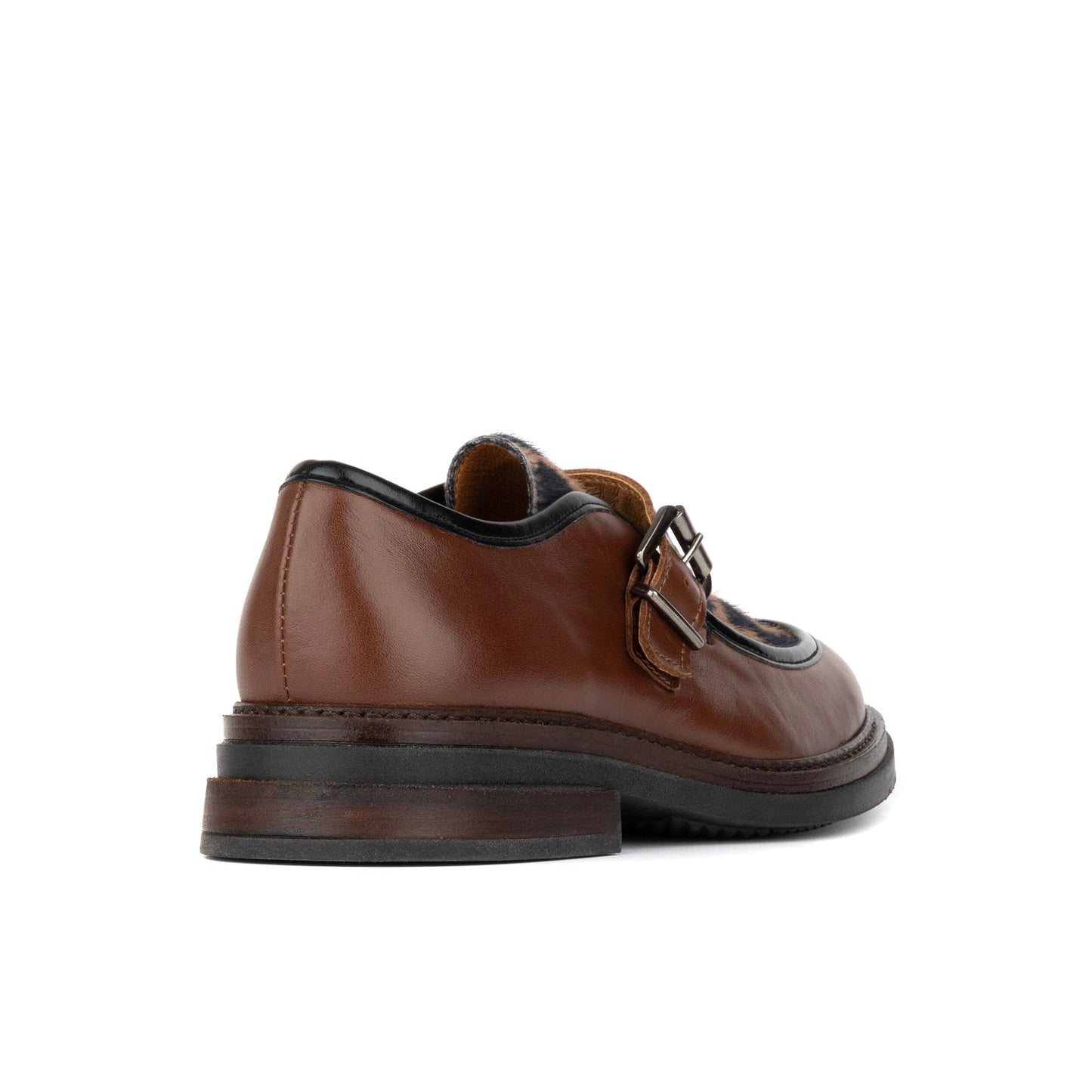 Strapp - Brown & Cow Womens Loafers Embassy London 