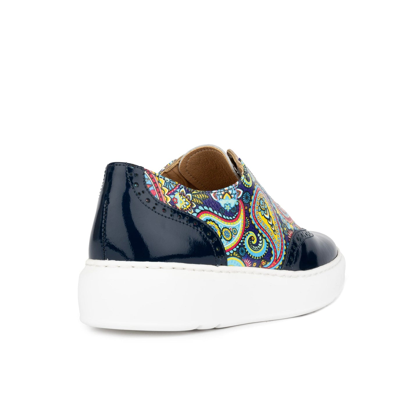 Colorado - Navy & Summer Signature Print Womens Trainers Embassy London 