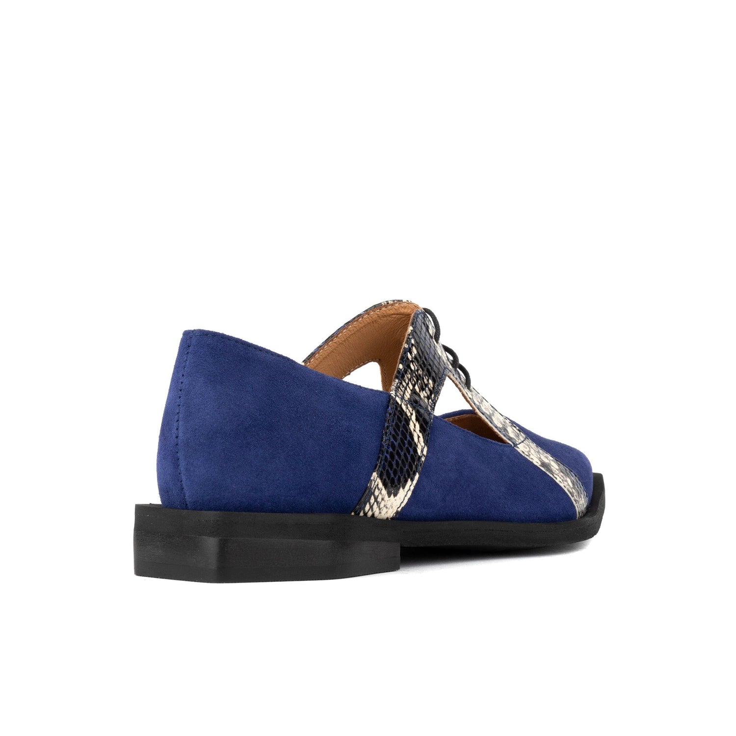 Harlowe - Blue Snake Womens Shoes Embassy London 