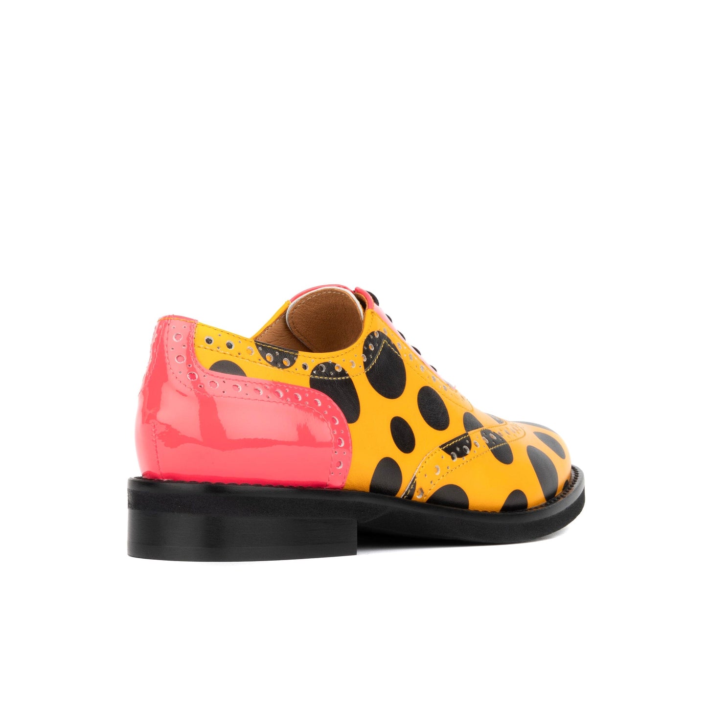 Vivienne - Orange & Black & Pink Womens Shoes Embassy London 