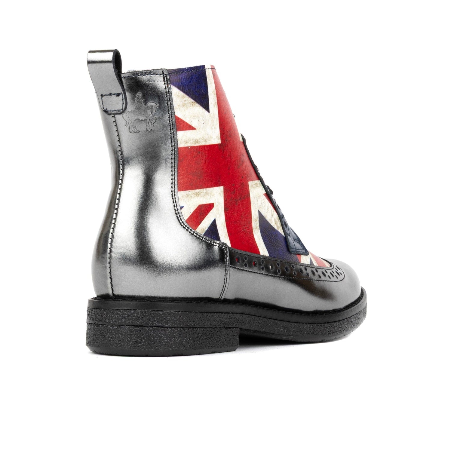 Hatter - Jubilee Chrome Ankle Boots Embassy London 