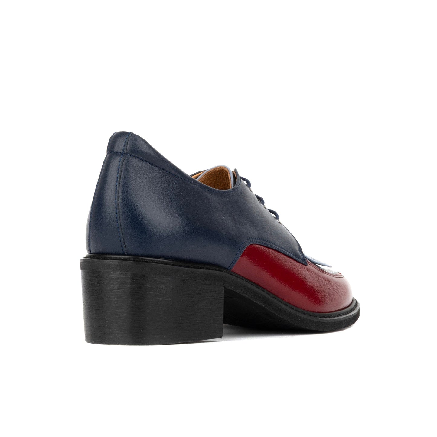 Retro Tone - Burgundy & Violet & Green Diamonds Womens Heels Embassy London 