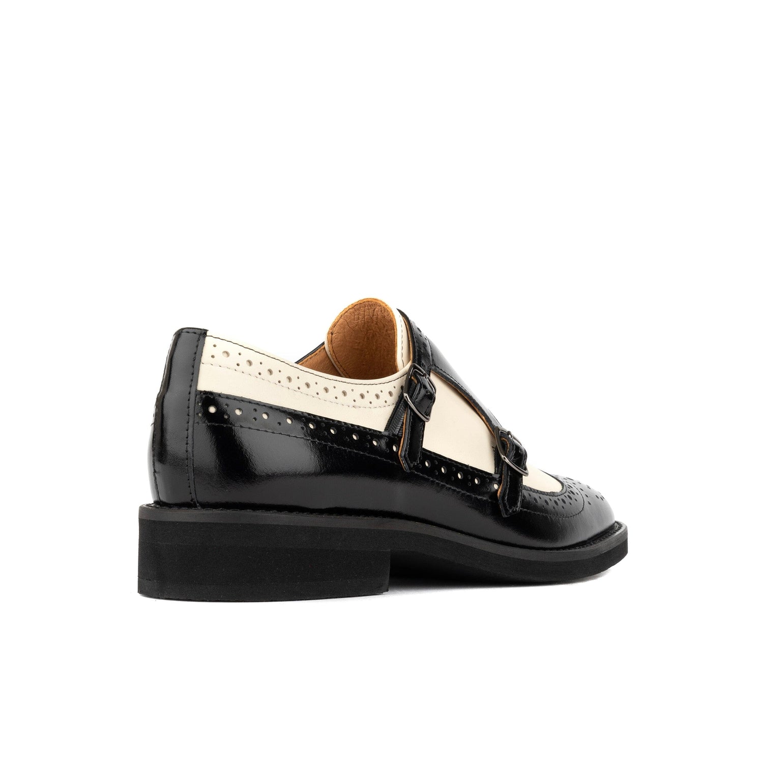 Windsor - Black & Cream Womens Shoes Embassy London 