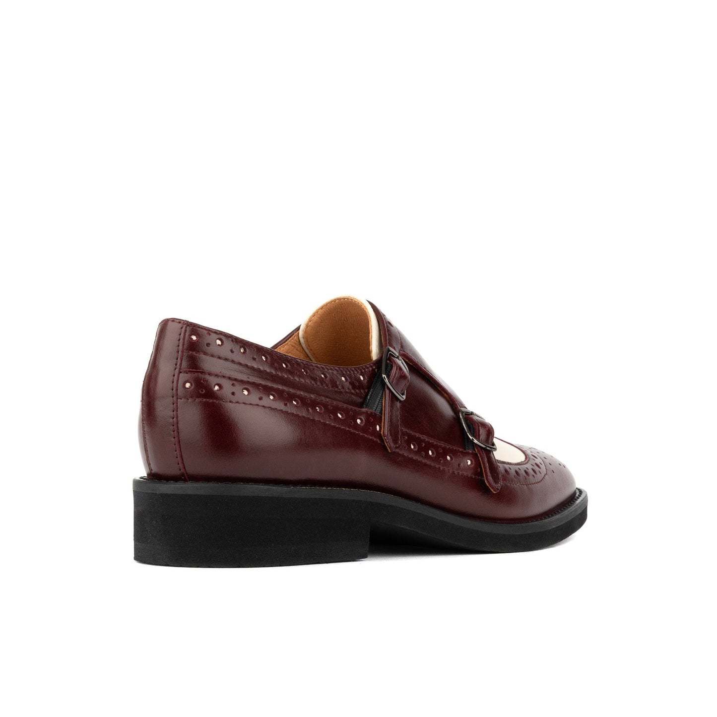 Windsor - Burgundy & Cream Womens Shoes Embassy London 