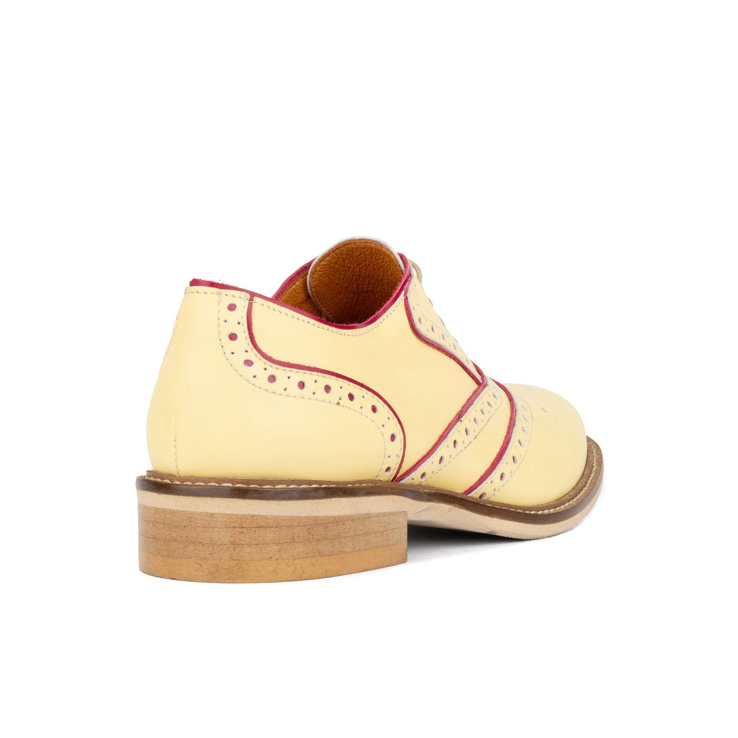 Brick Lane - Pastel Yellow Womens Shoes Embassy London 