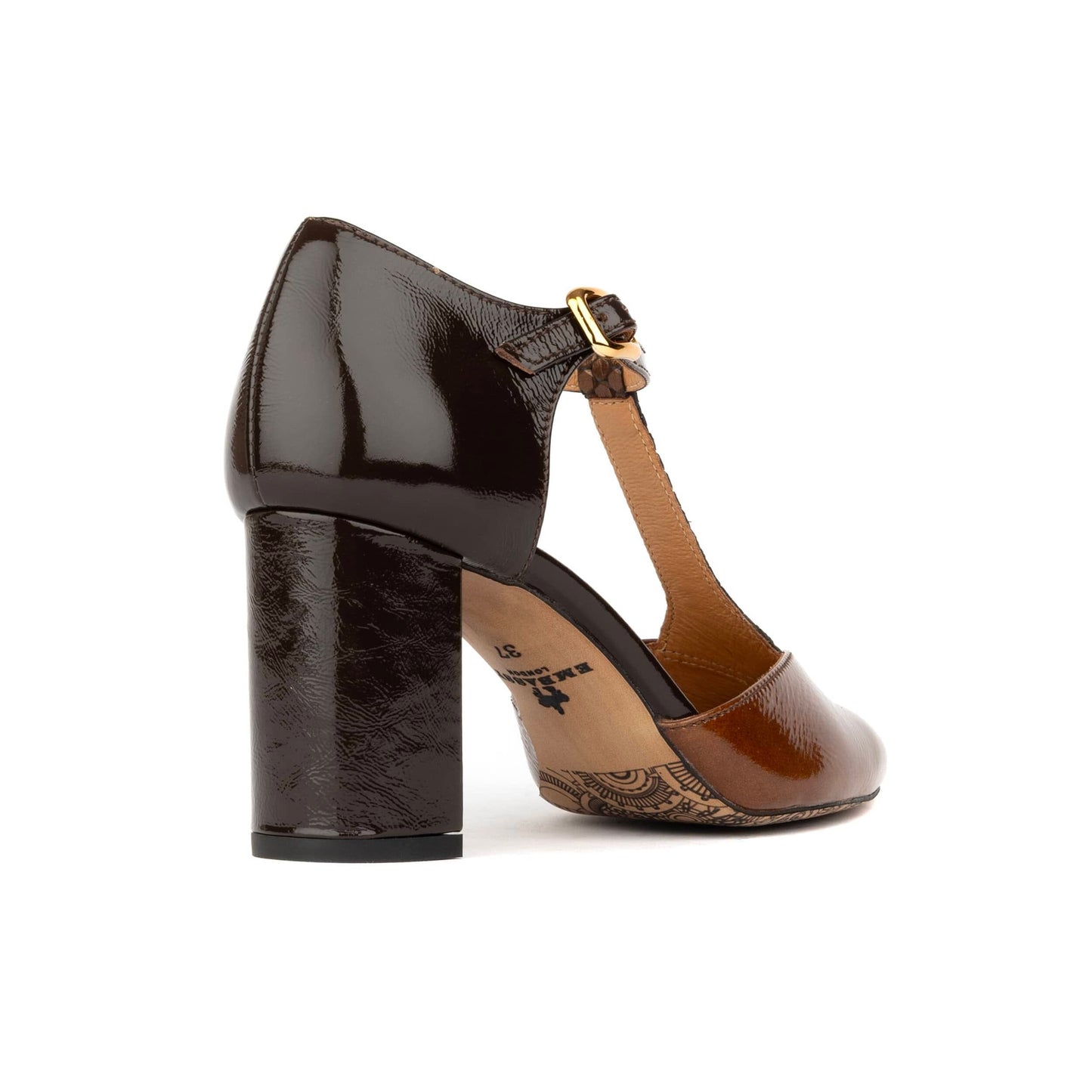 Imbruglia - Brown Mix Womens Heels Embassy London 