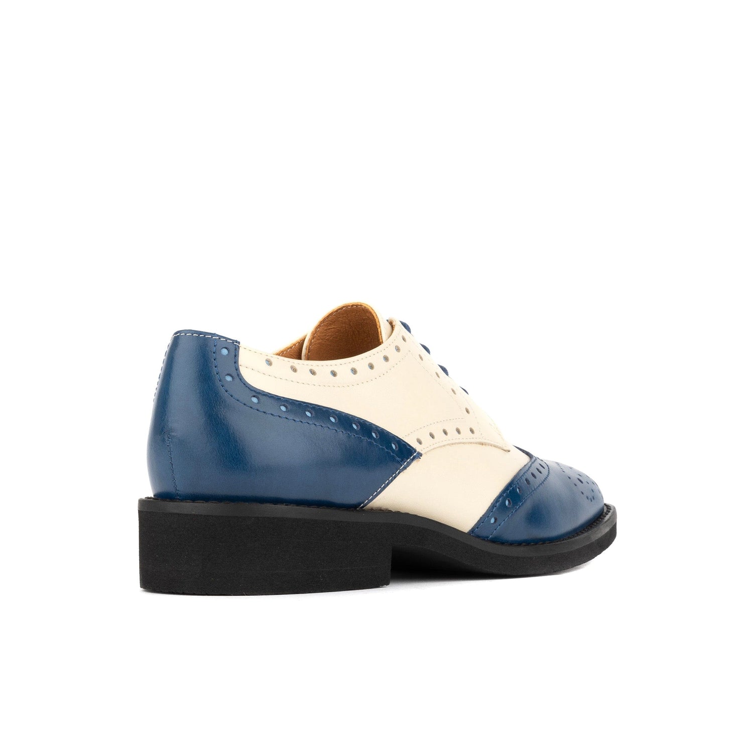 Eton - Blue & Cream Womens Shoes Embassy London 