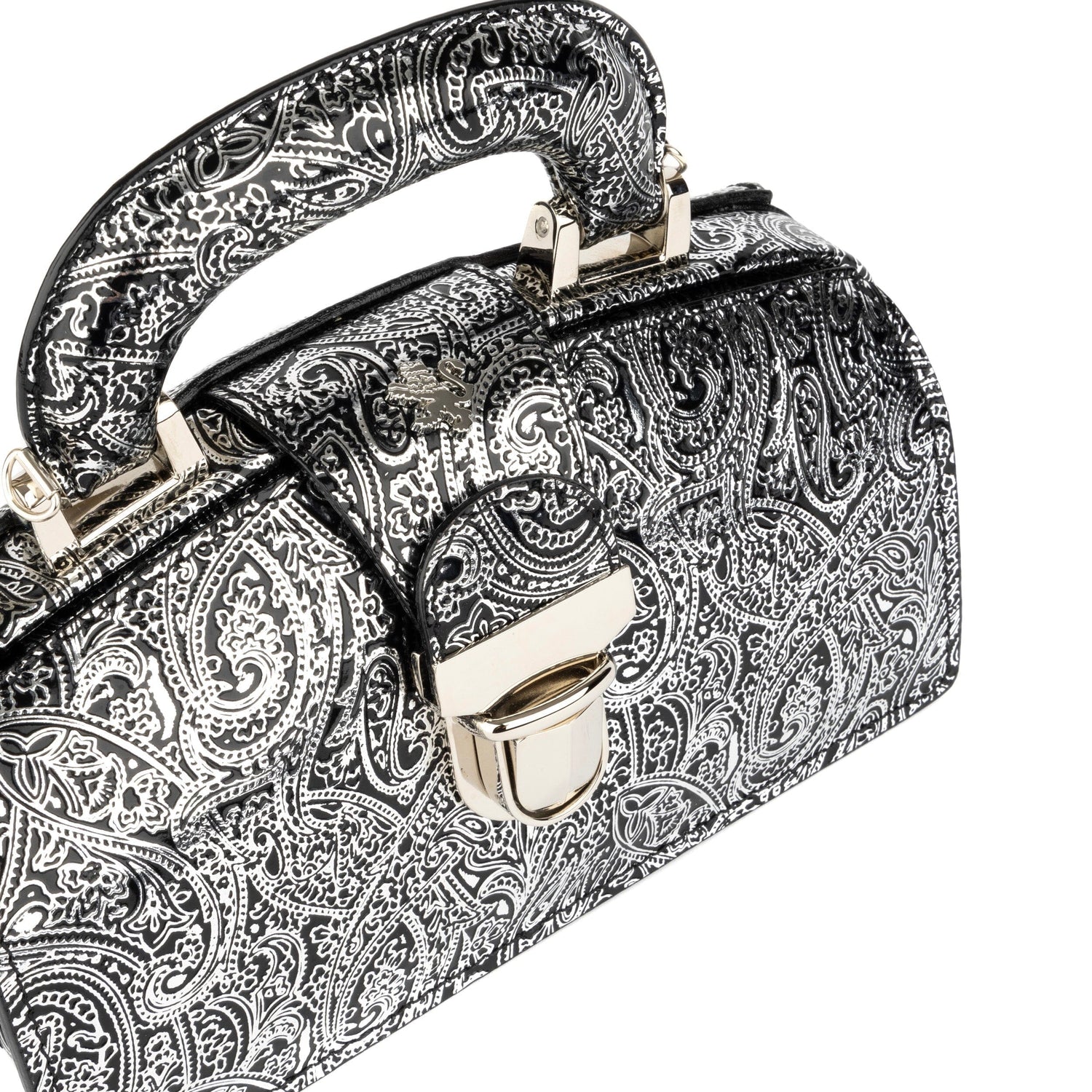 Gazelle Mini - Black & Silver Handbags Embassy London 