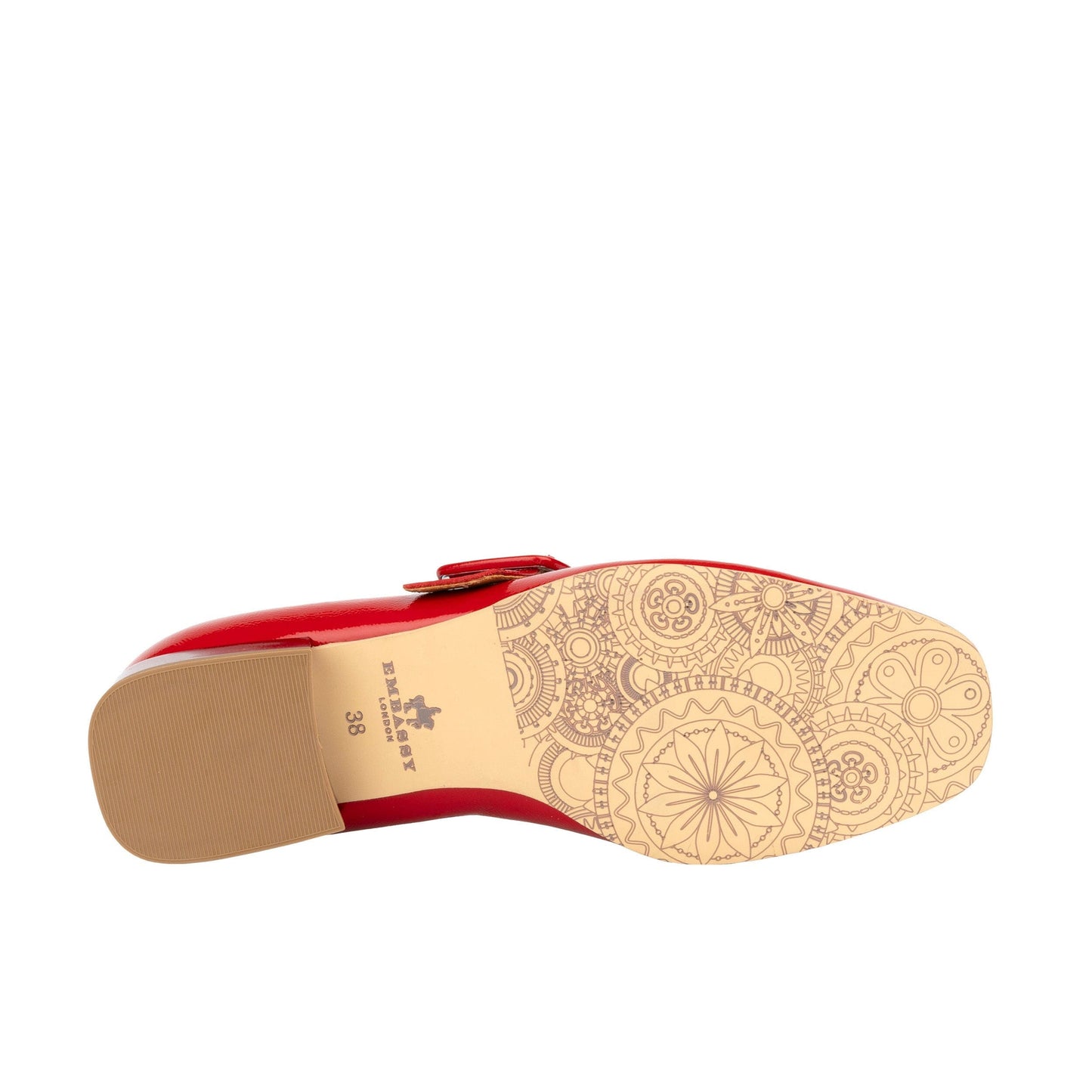 Bliss - Red Womens Loafers Embassy London 