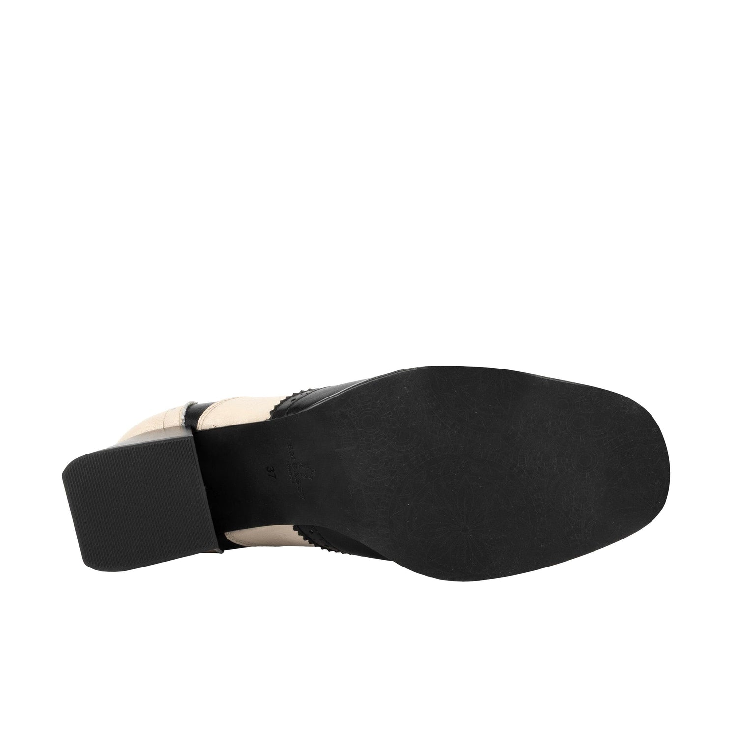 Ziggy - Black & Cream Womens Heels Embassy London 