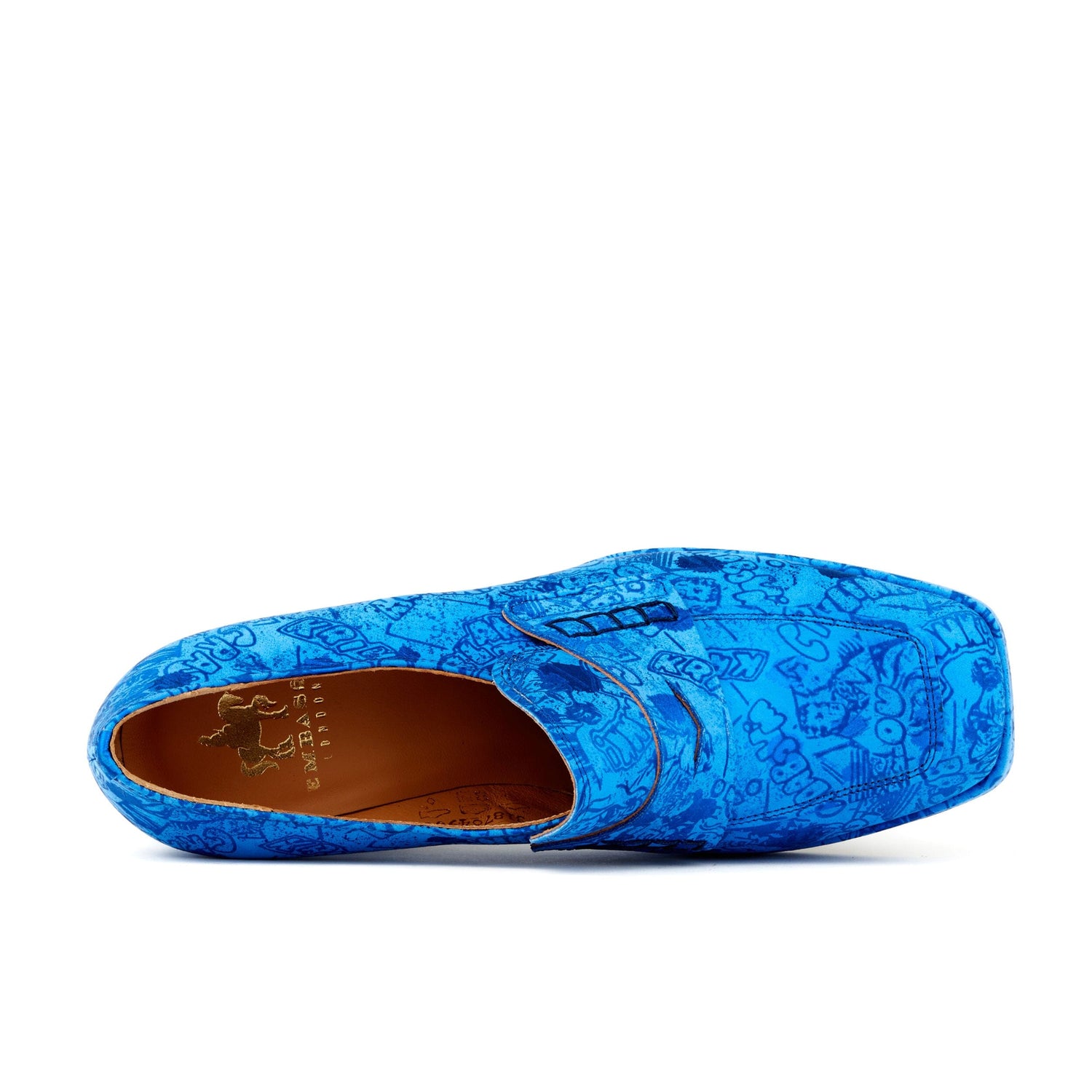 Tamara - Bright Blue Womens Heels Embassy London 