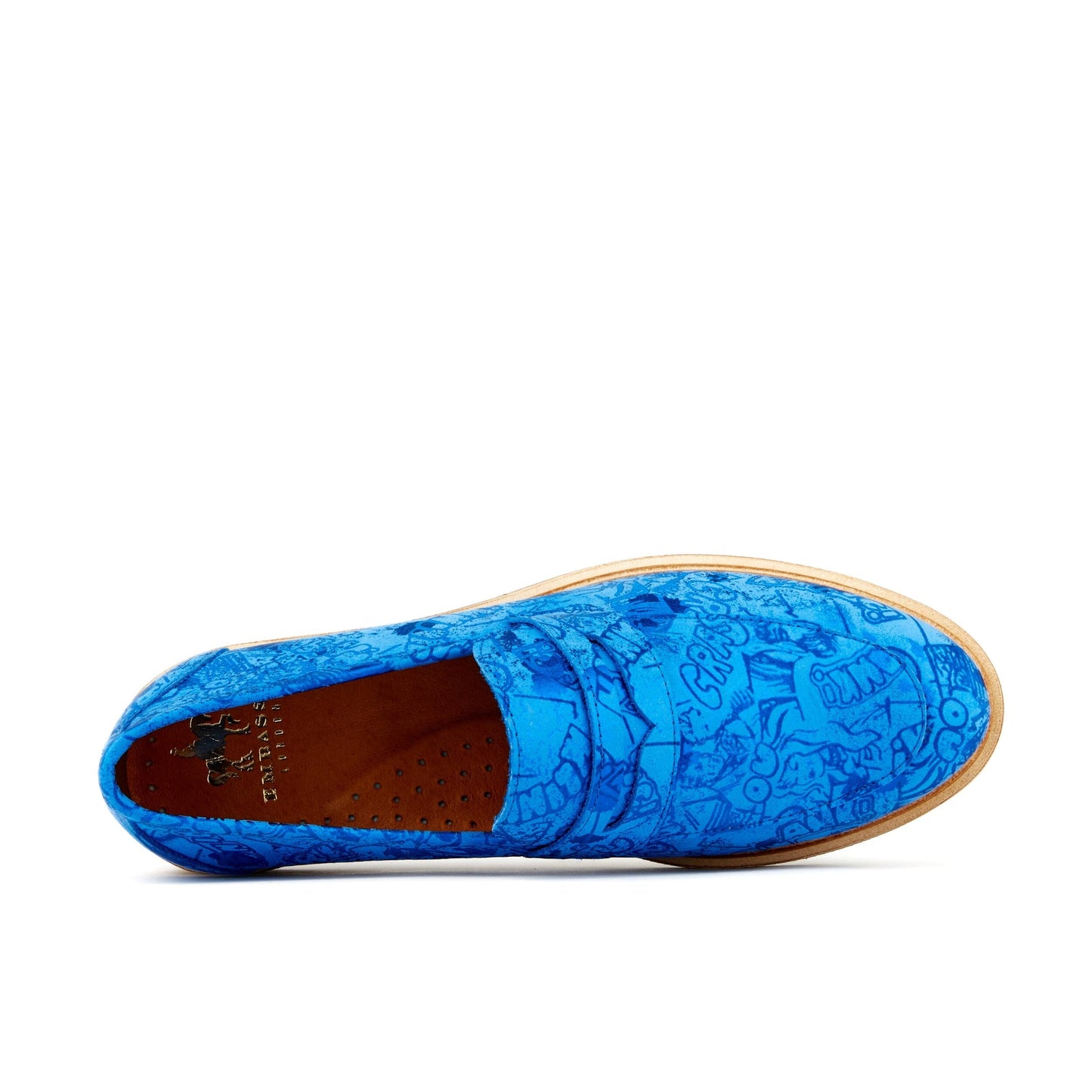 Daisy - Bright Blue Womens Loafers Embassy London 