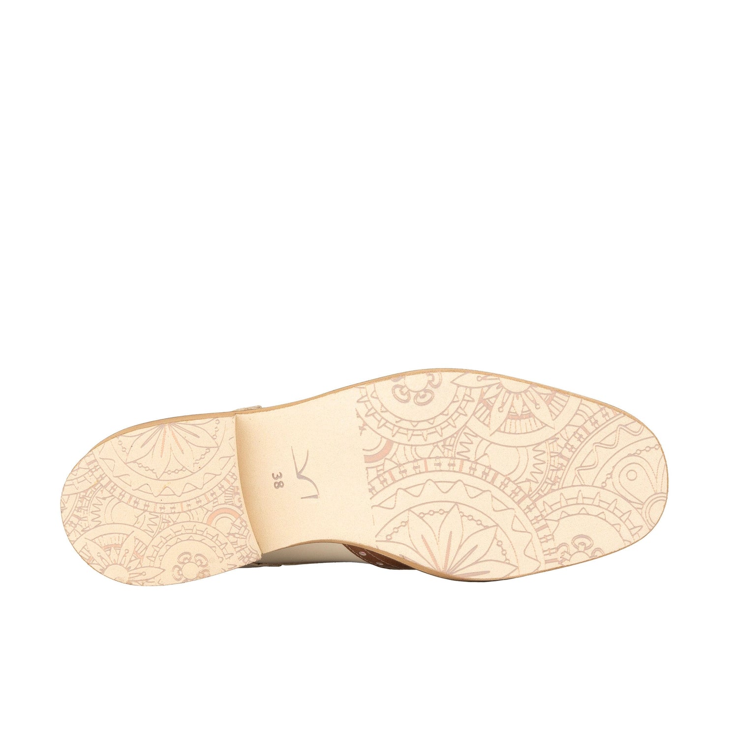 Eton - Tan & Off White Womens Shoes Embassy London 