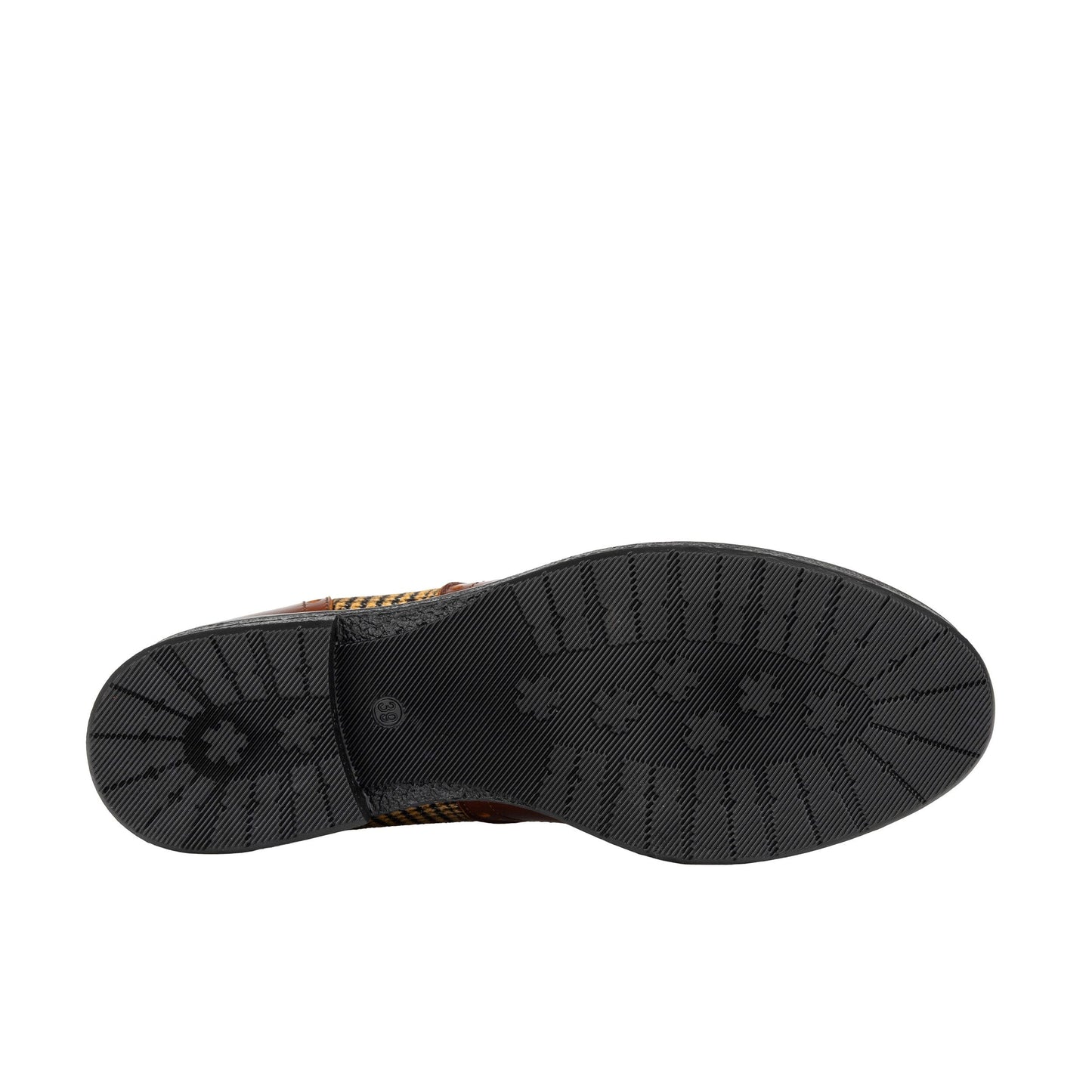 The Artist - Brown & Brown Check Womens Shoes Embassy London 