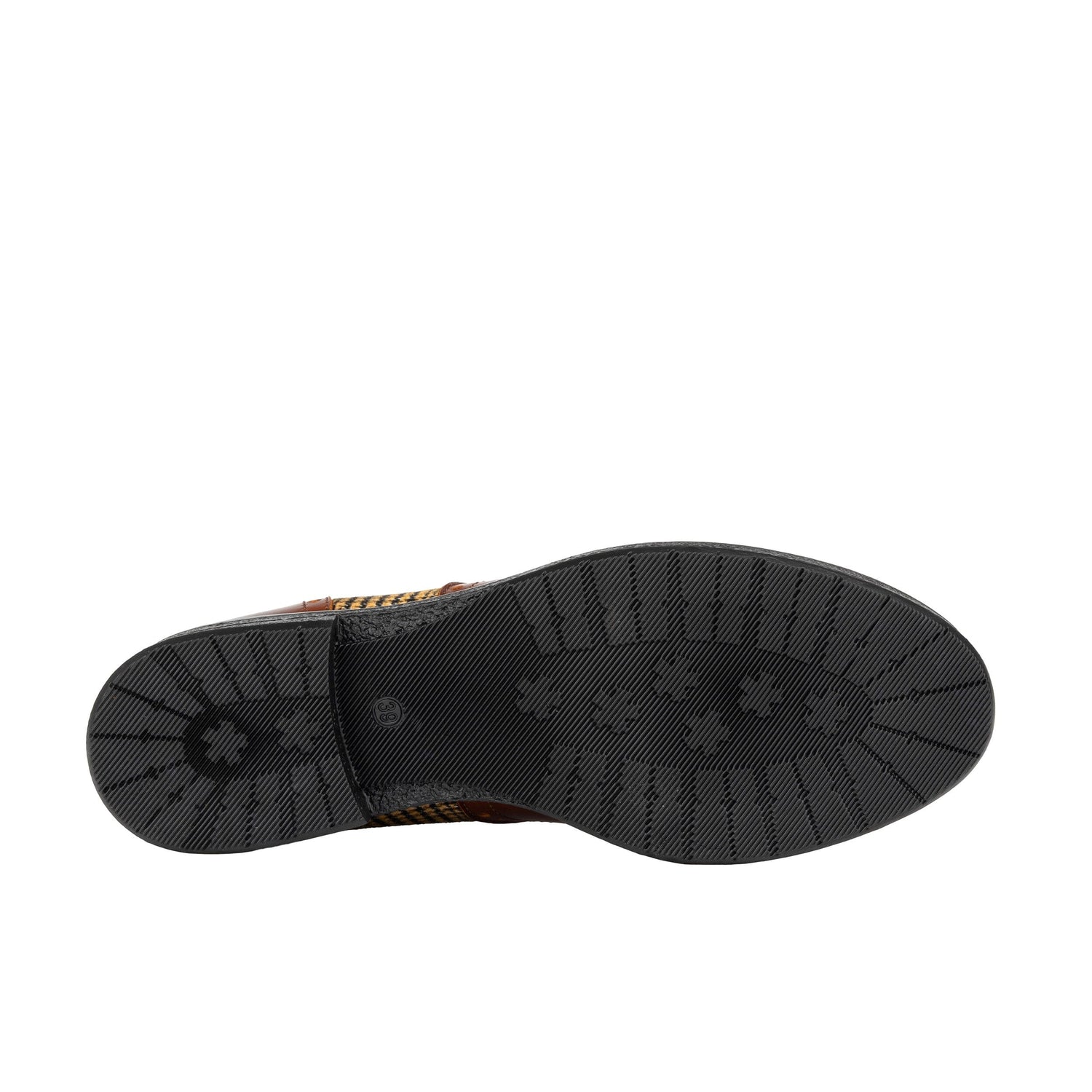 The Artist - Brown & Brown Check Womens Shoes Embassy London 