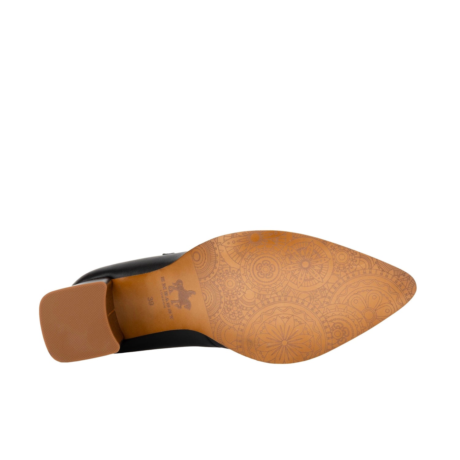 Hyde - Black - Women's Leather Mary Jane Pump Womens Heels Embassy London 
