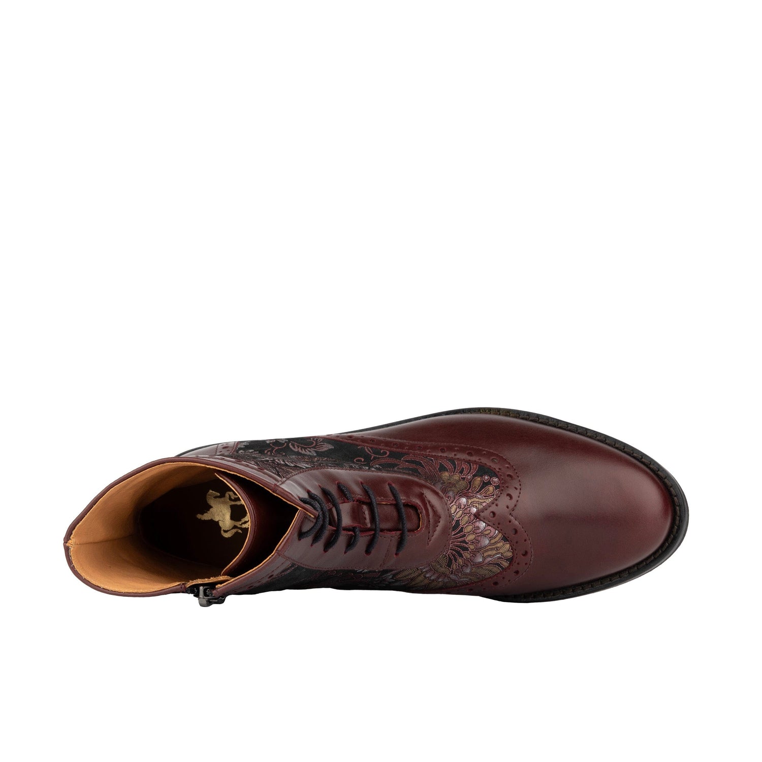Womens Ankle Boots Floral Burgundy Embassy London Mantis UK 7 / EU 40 / US 9 Womens Ankle Boots Floral Burgundy Embassy London Mantis UK 7 / EU 40 / US 9
