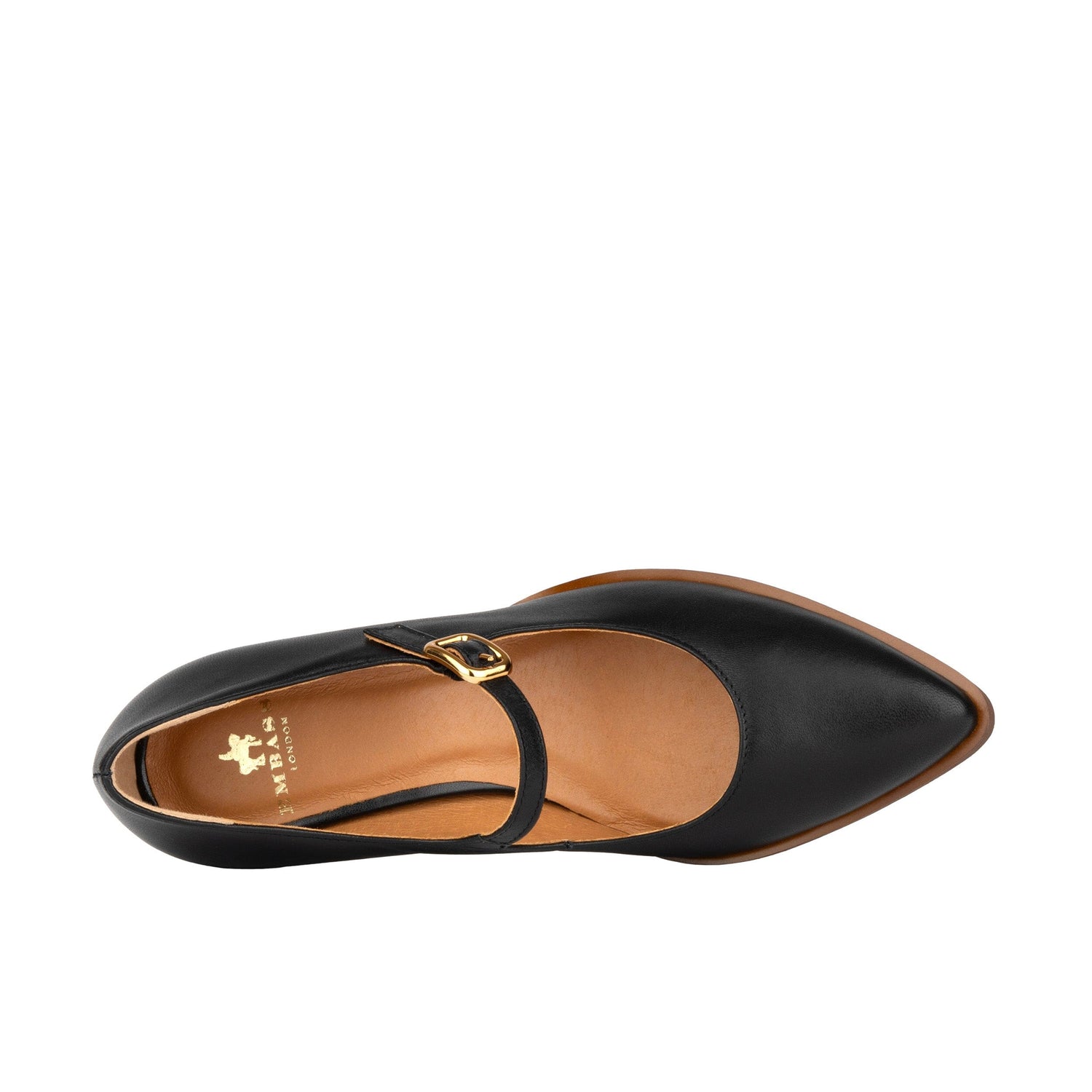 Hyde - Black - Women's Leather Mary Jane Pump Womens Heels Embassy London 