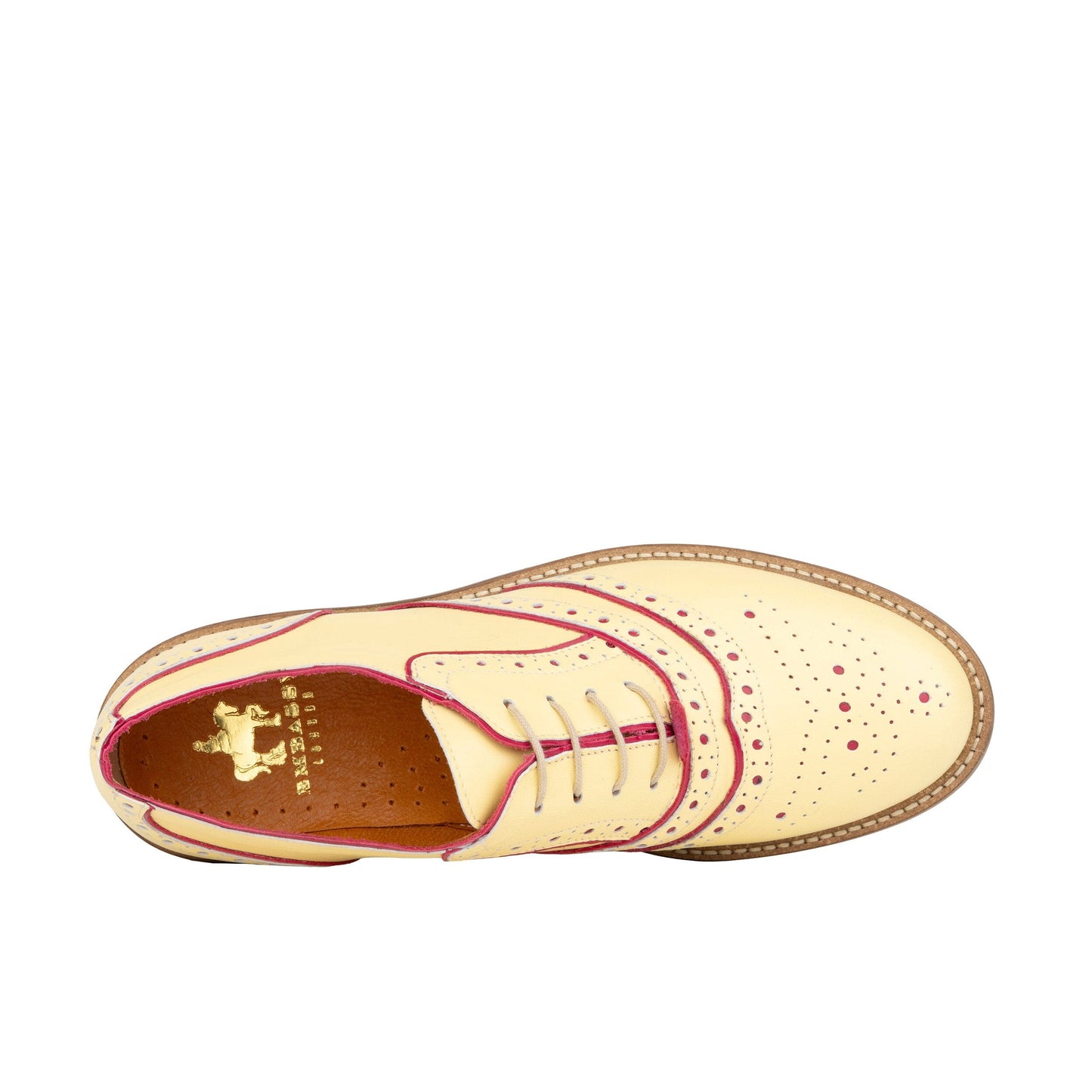 Brick Lane - Pastel Yellow Womens Shoes Embassy London 