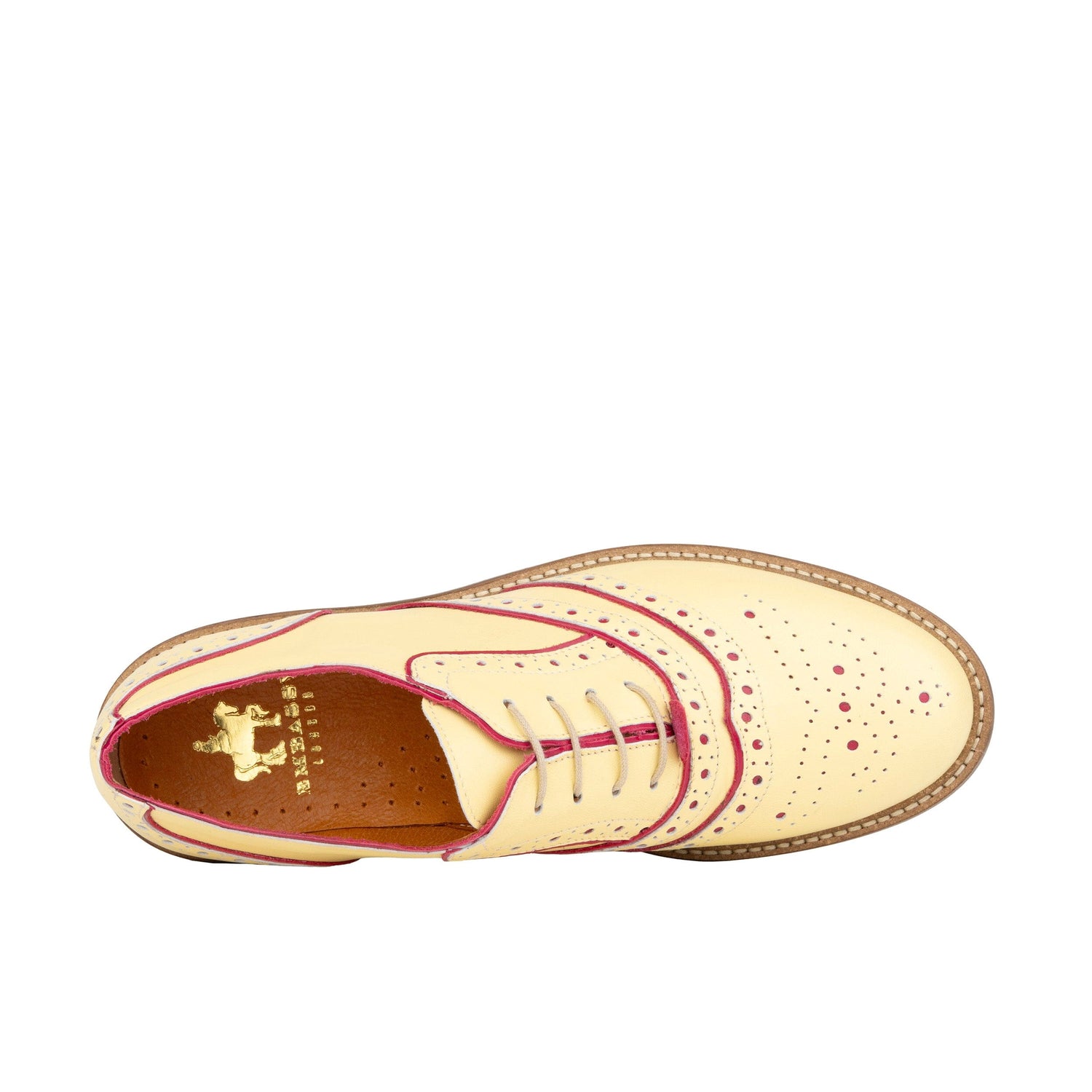 Brick Lane - Pastel Yellow Womens Shoes Embassy London 