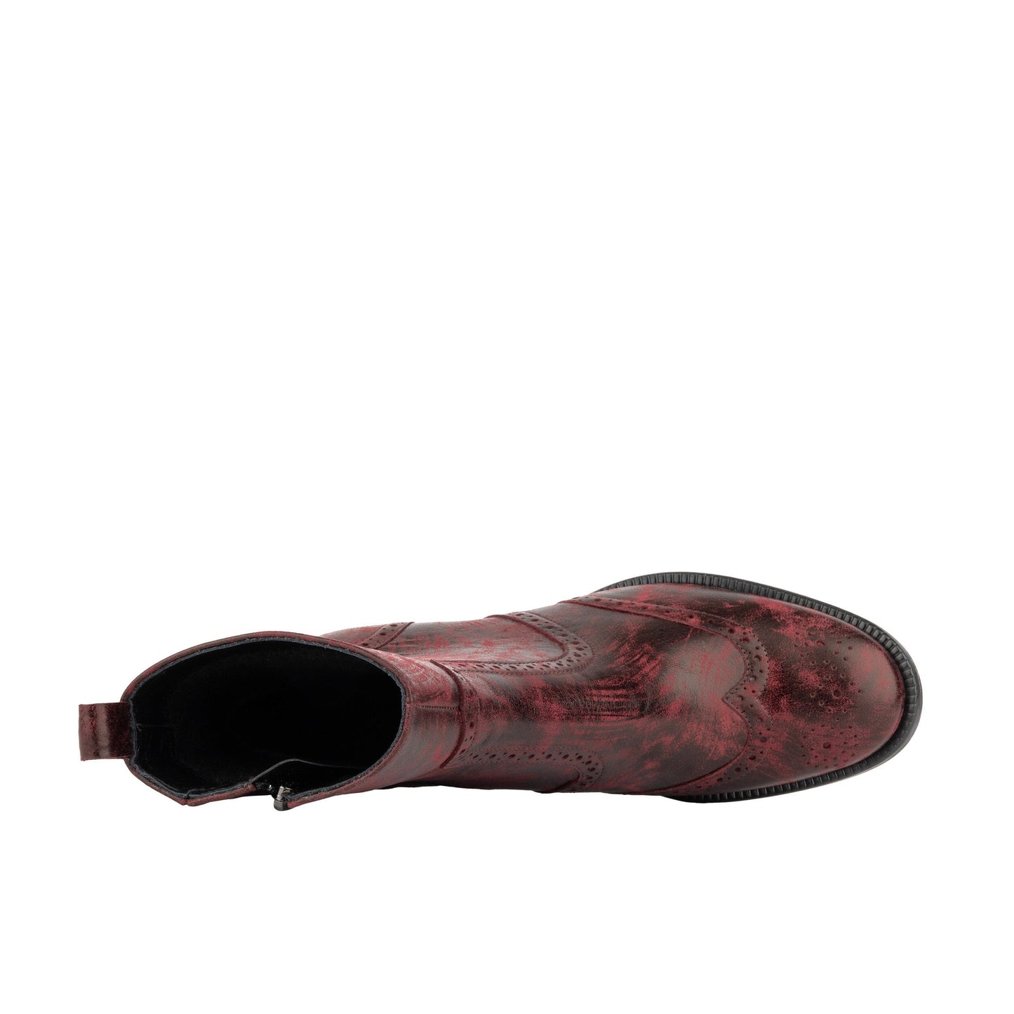 Chloe - Burgundy Womens Ankle Boots Embassy London 