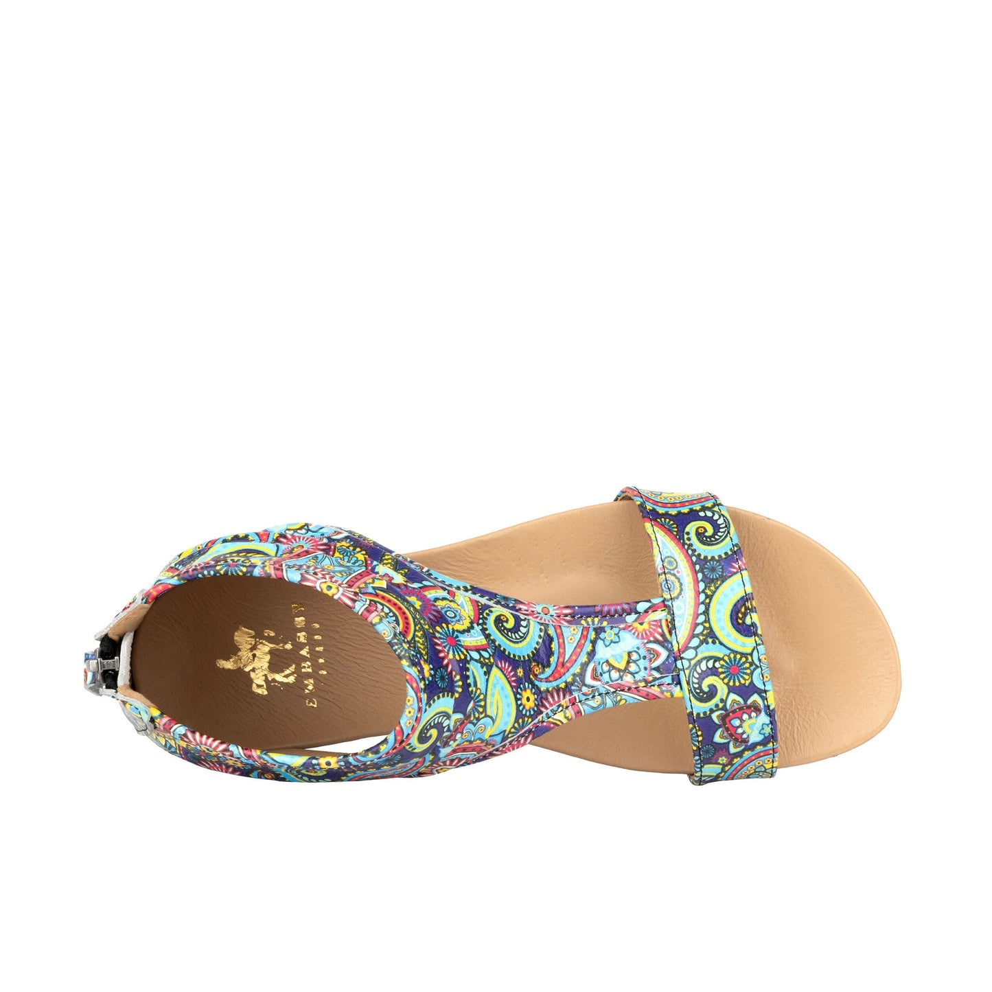 Downtown - Festival Blue Womens Sandals Embassy London 