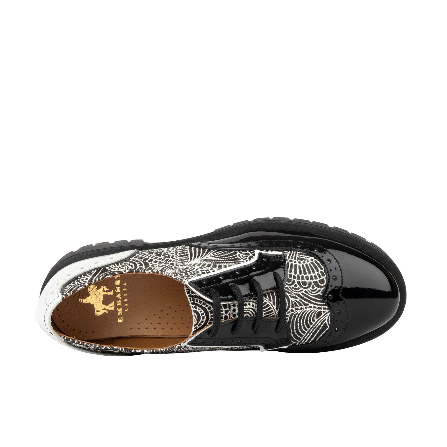 Artisan - Black & White & Graphic Print Womens Shoes Embassy London 