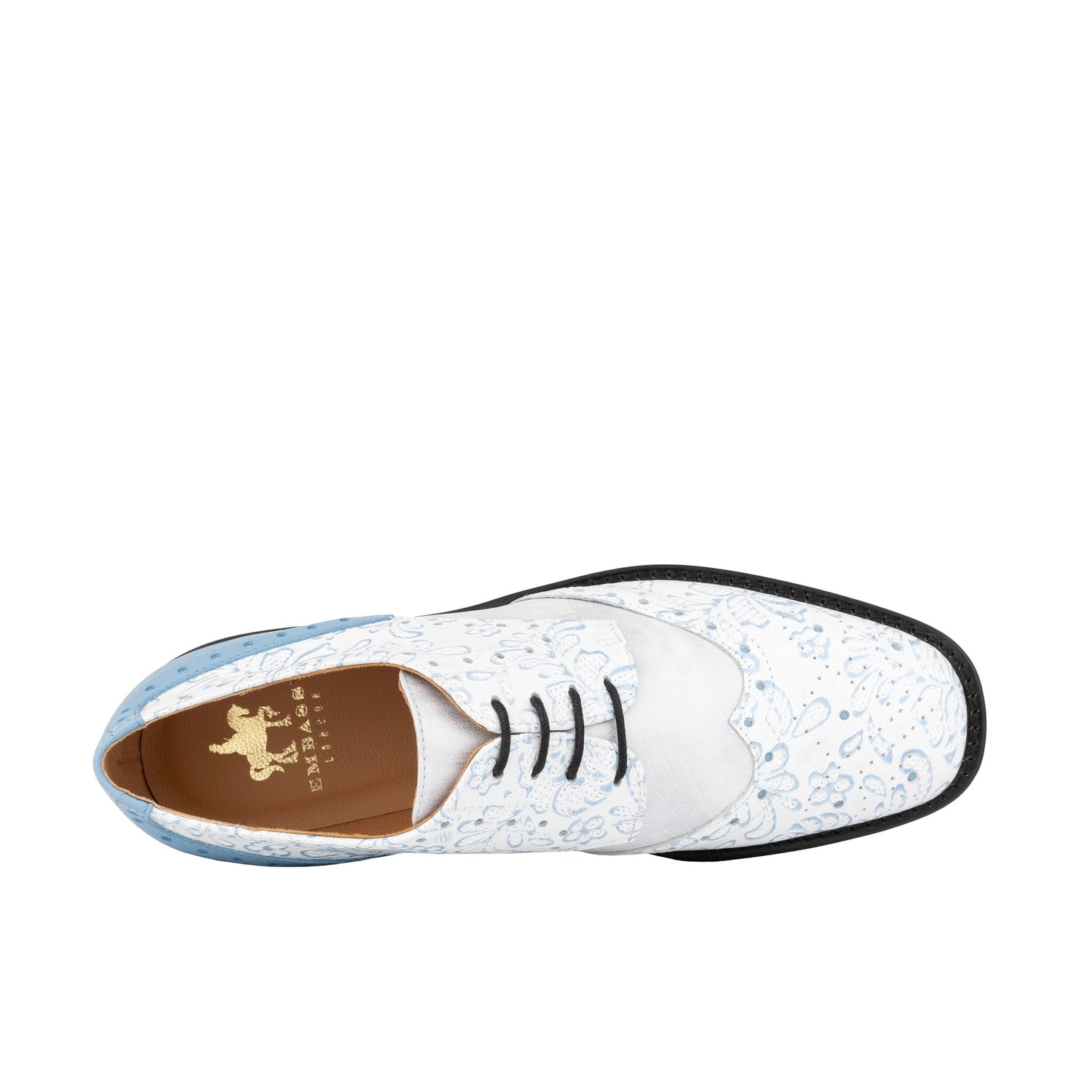 Eton - White Flowers Womens Shoes Embassy London 