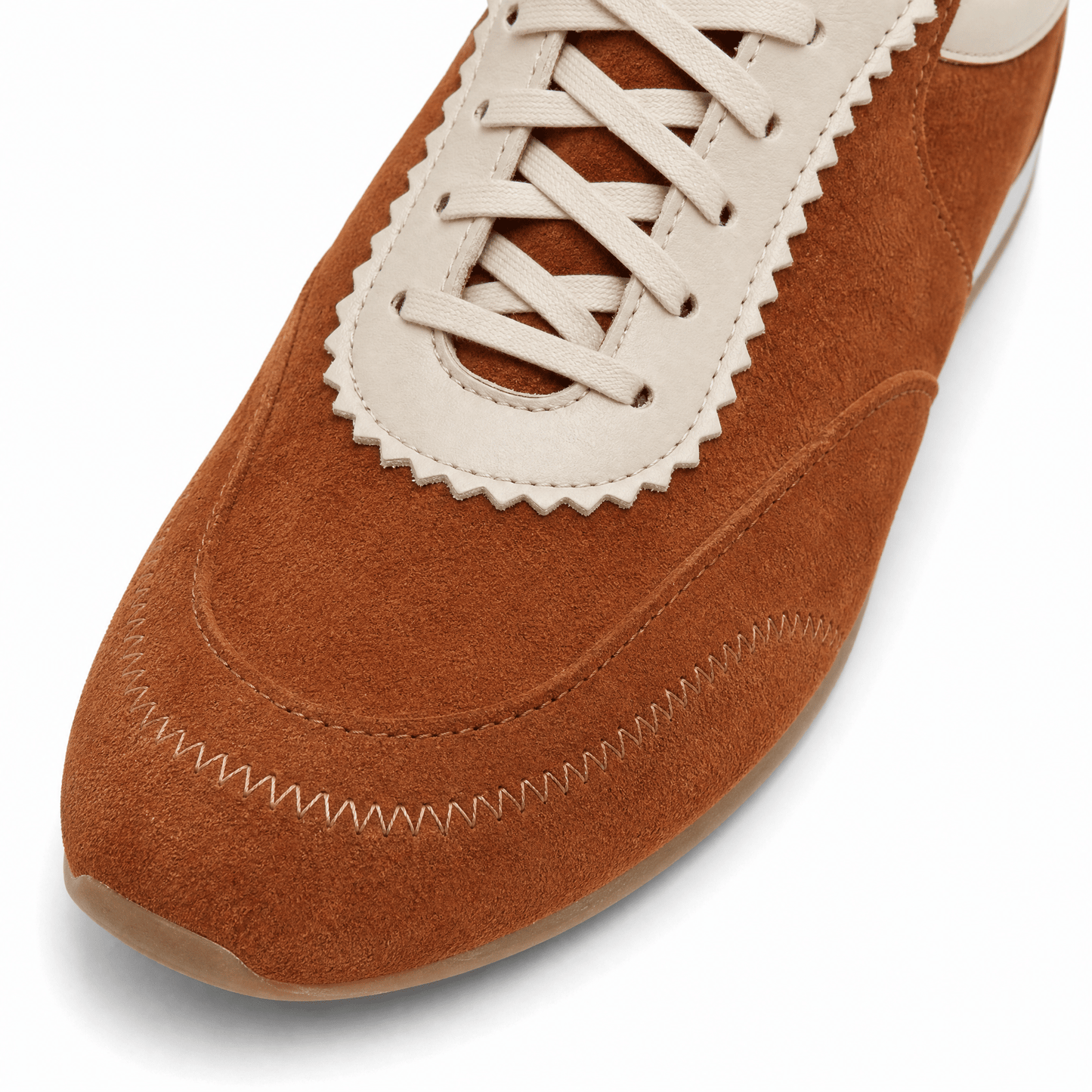 Bristol - Brown & Cream Womens Trainers Embassy London 