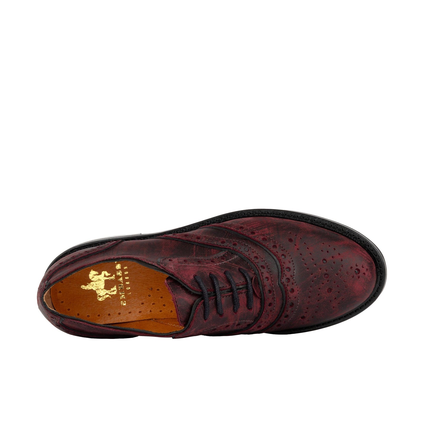 Brick Lane - Burgundy Womens Shoes Embassy London 