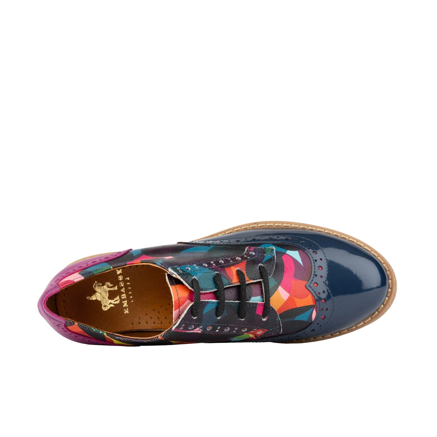 The Artist - Navy & Pink & Infinity - Limited Edition Womens Shoes Embassy London 
