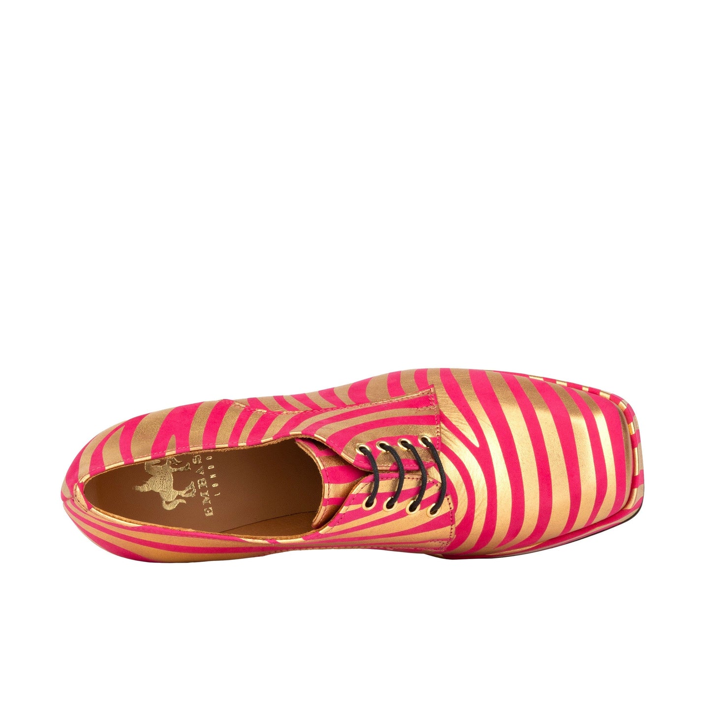 Roulette Platform - Pink & Gold Womens Heels Embassy London 