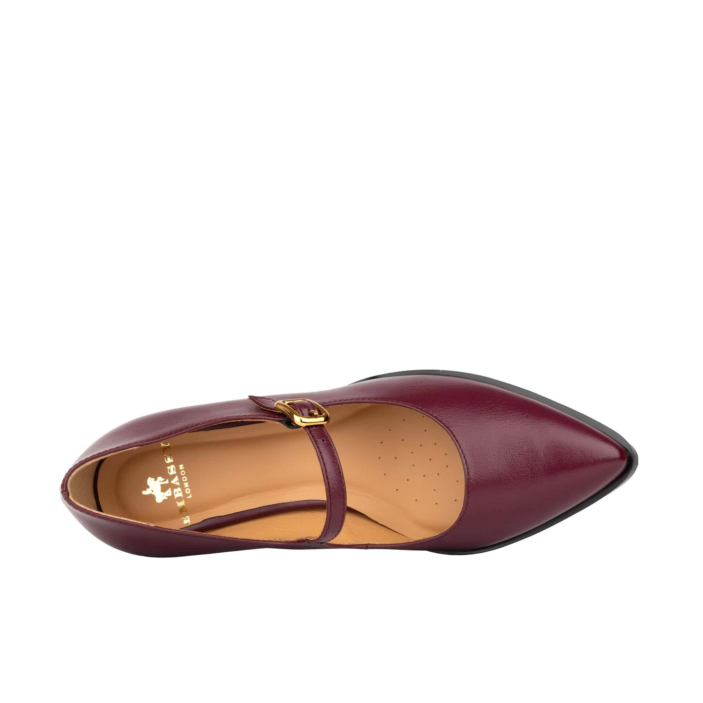 Hyde - Burgundy & Green Diamond Womens Heels Embassy London 