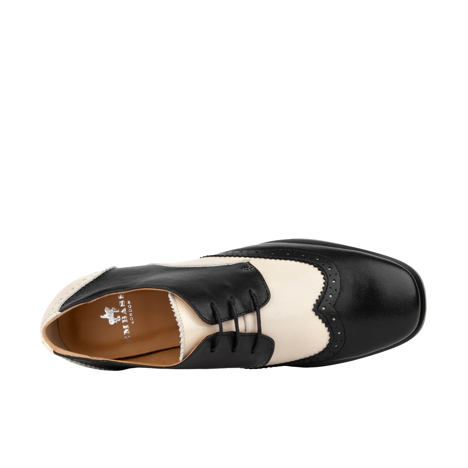 Ziggy - Black & Cream Womens Heels Embassy London 