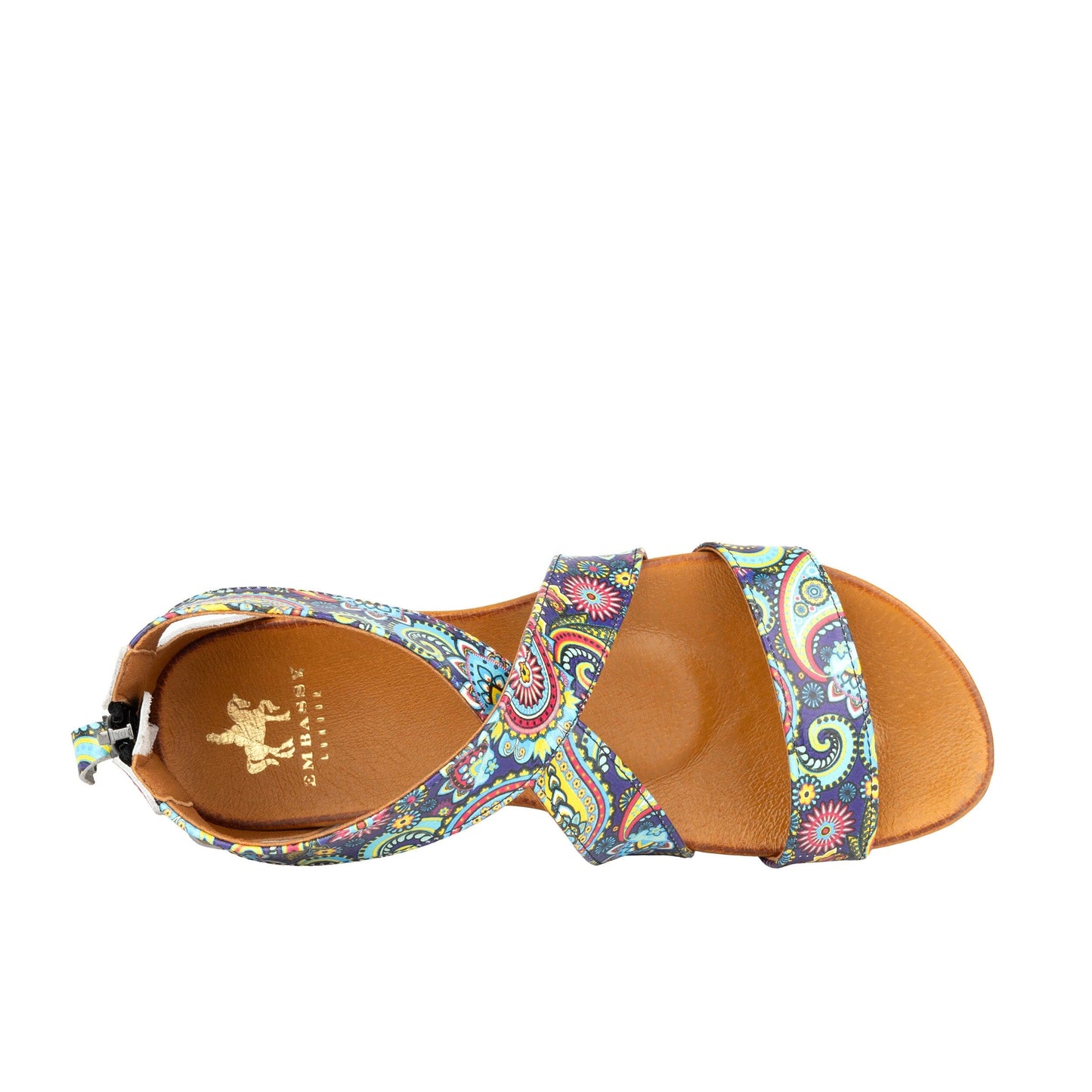 Isabella - Summer Signature Print Womens Sandals Embassy London 