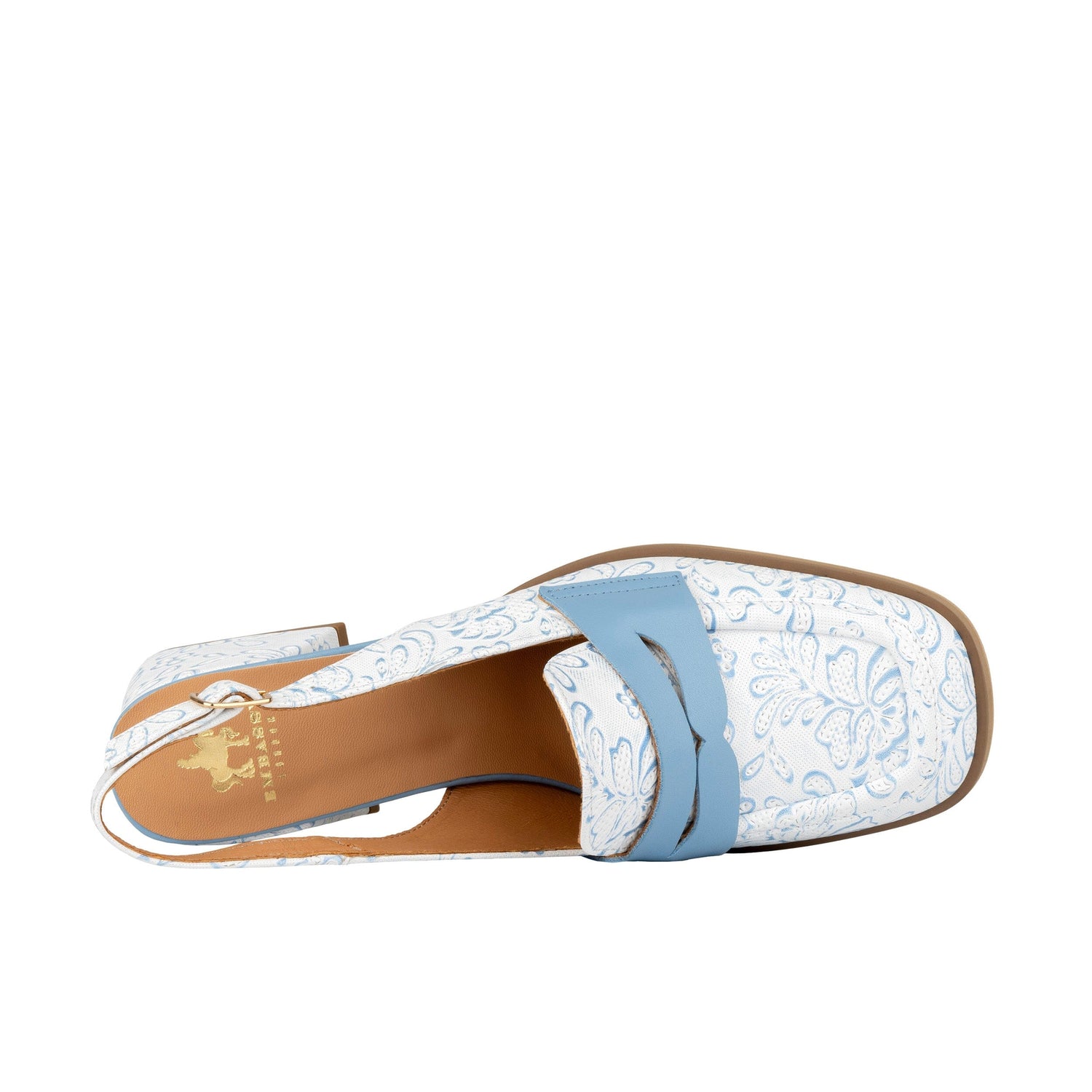 Diana - White Flowers Womens Heels Embassy London 