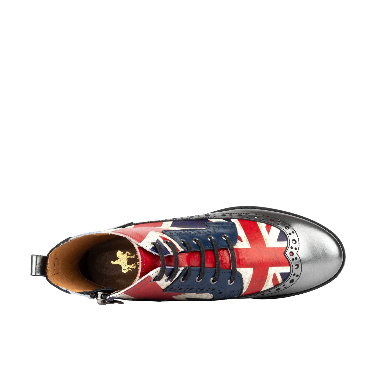 Hatter - Jubilee Chrome Ankle Boots Embassy London 