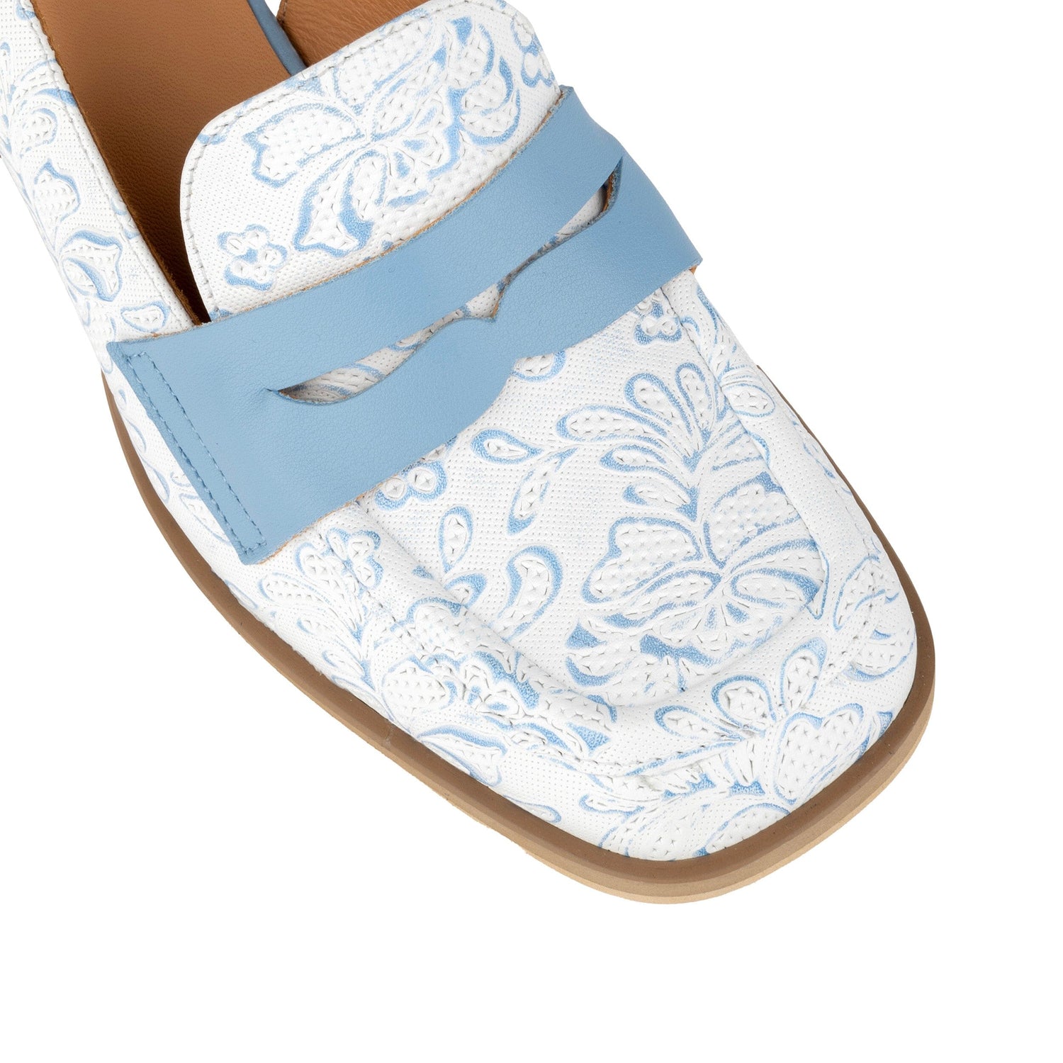 Diana - White Flowers Womens Heels Embassy London 