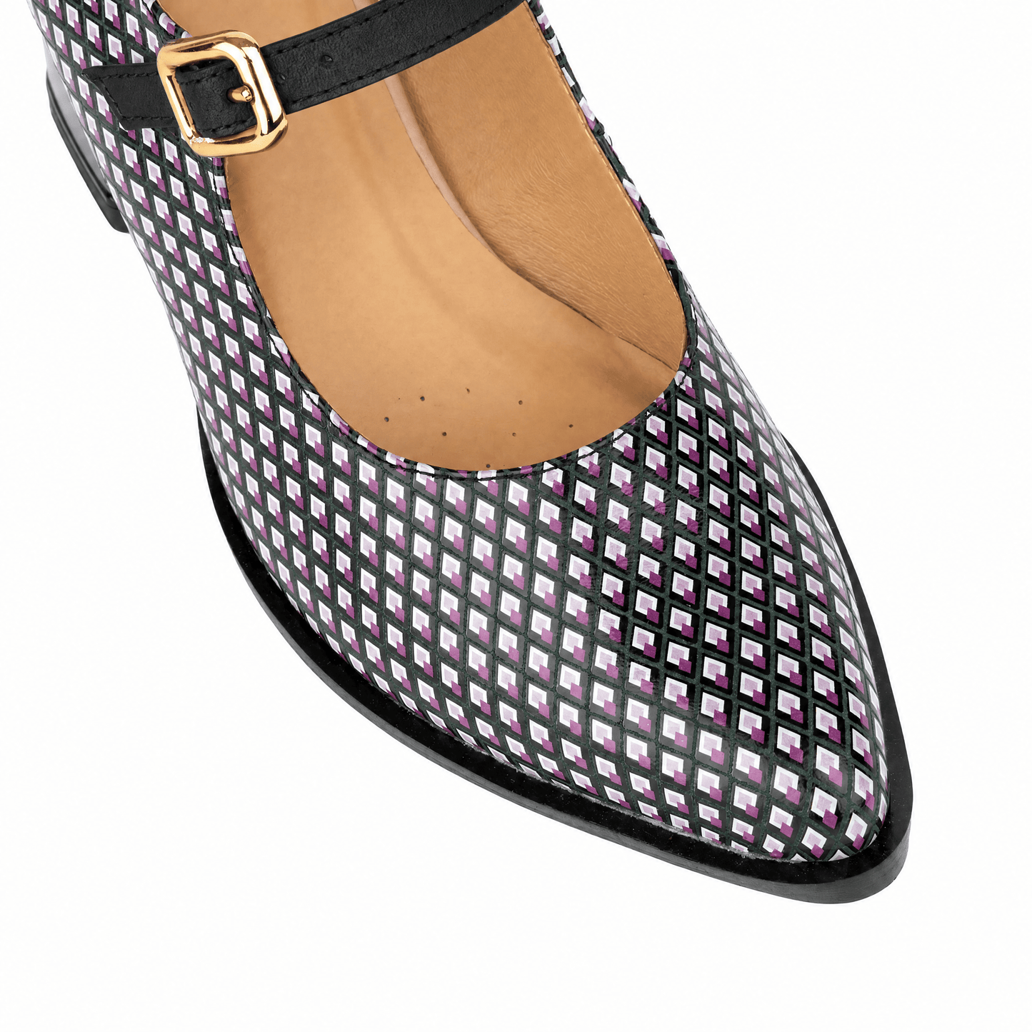 Hyde - Pink & Violet & Green Diamonds Womens Heels Embassy London 